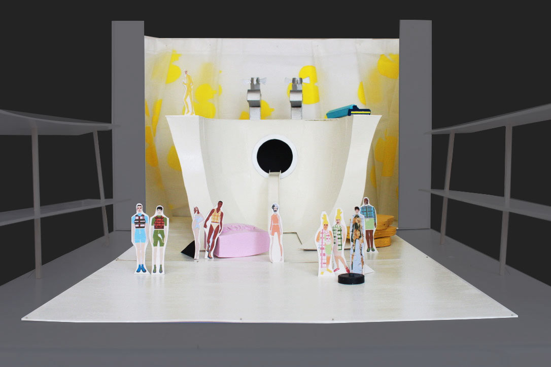 1:25 Scale Model- The Dorfman Theatre, National Theatre 