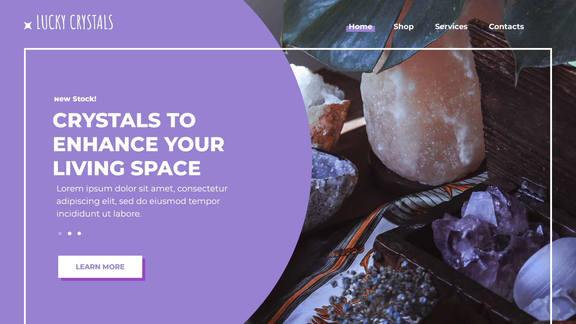 Brand Website Homepage Design
