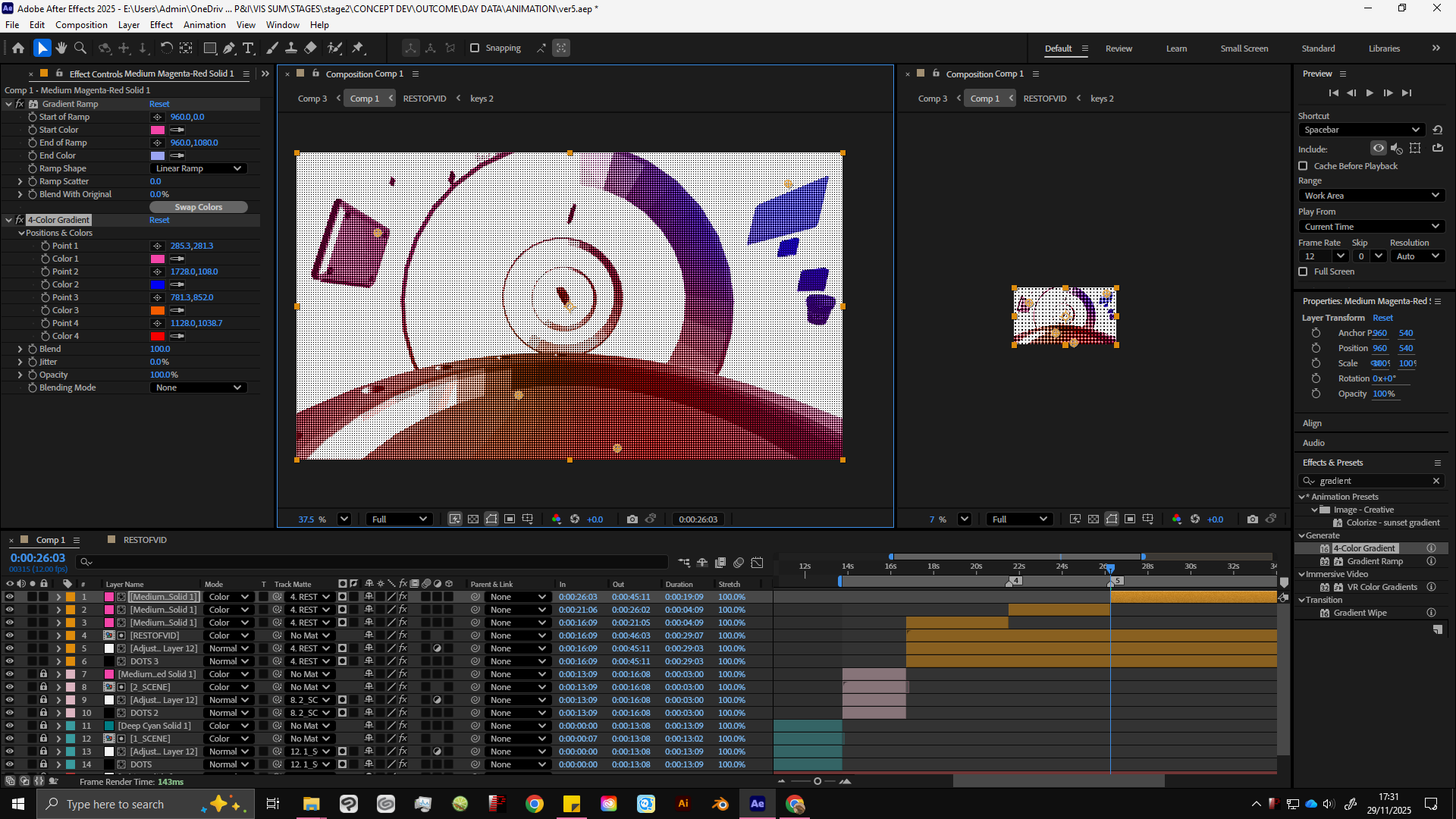 Colour editing (2)