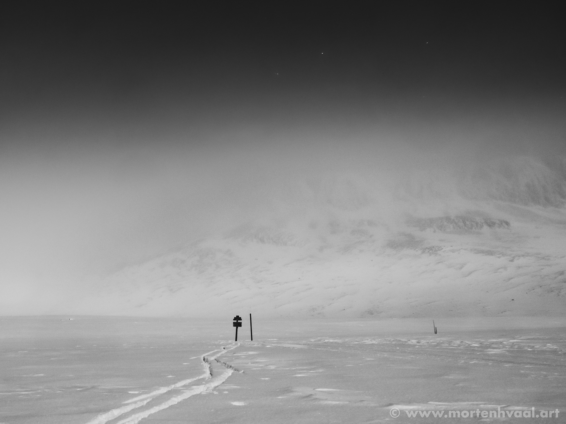 Hallingskarvet/Storm Gyda by Moonlight/2022