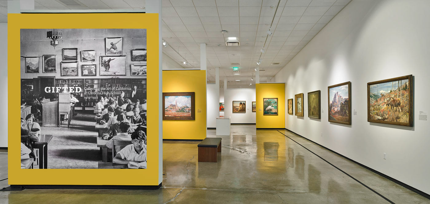 Gardena High School - Hilbert Museum - Orange