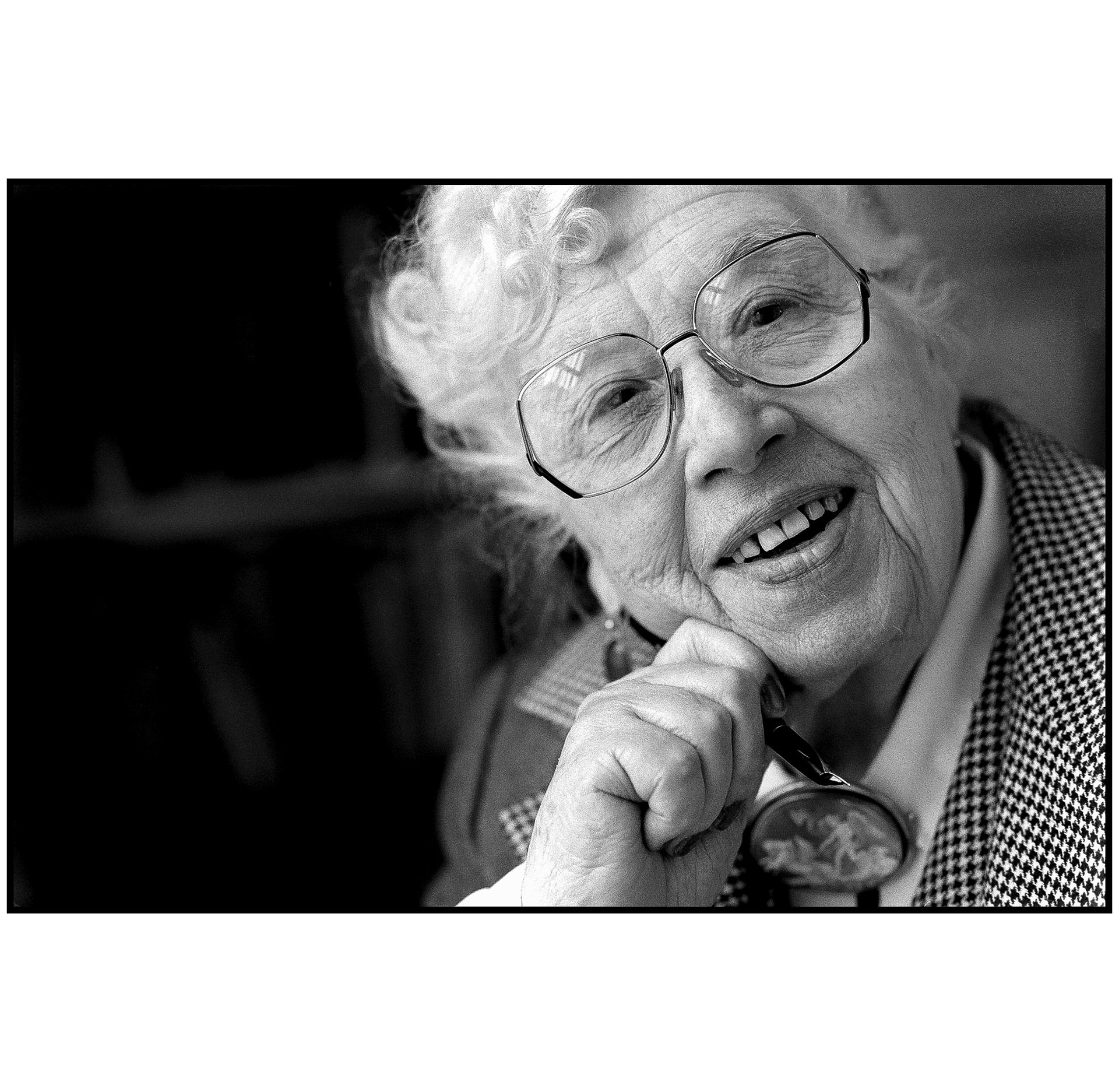Cybill Marshall, retired schoolteacher and author, Cambridgeshire. 1993