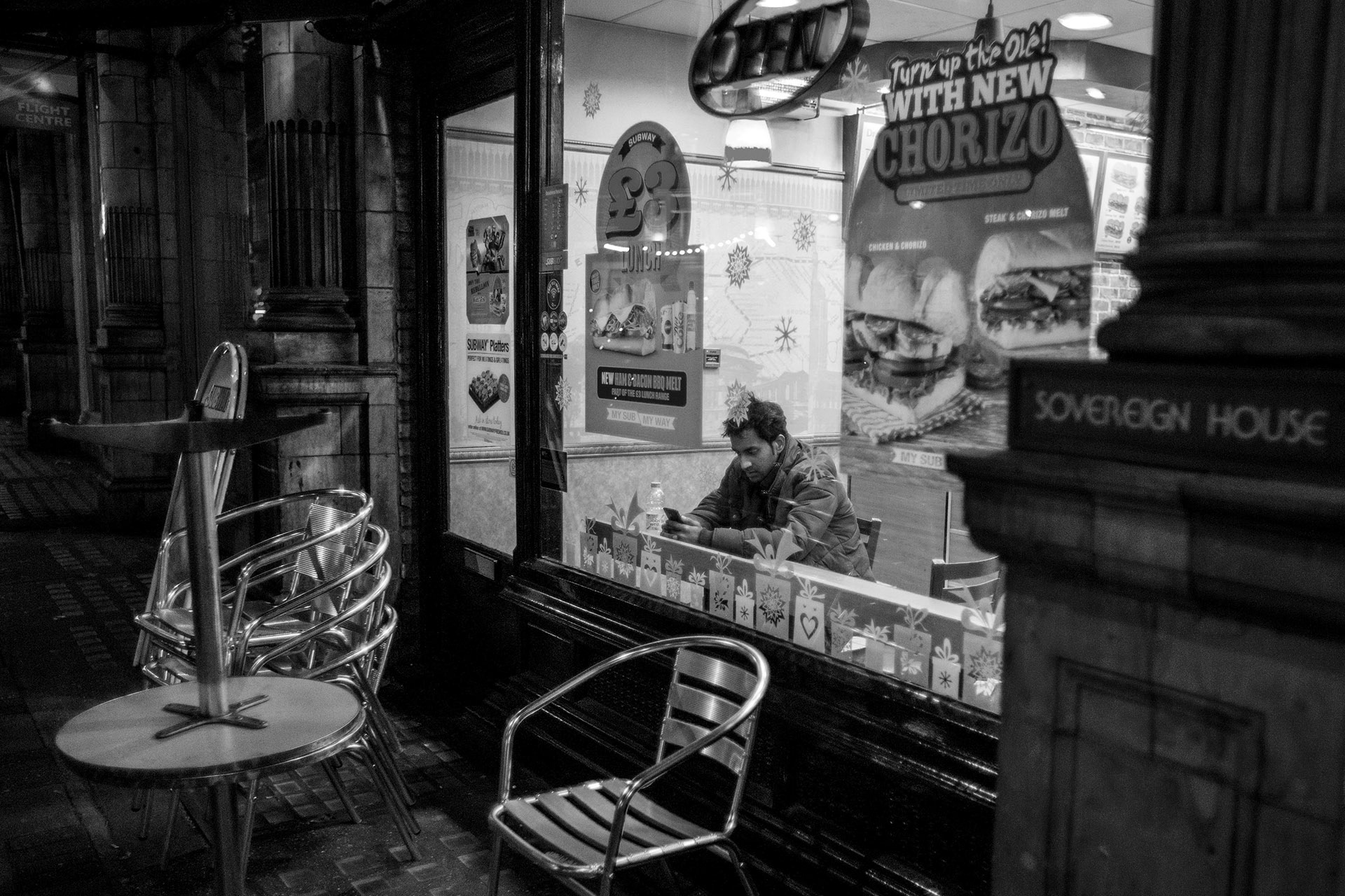 Late night on Shaftesbury Avenue, London
