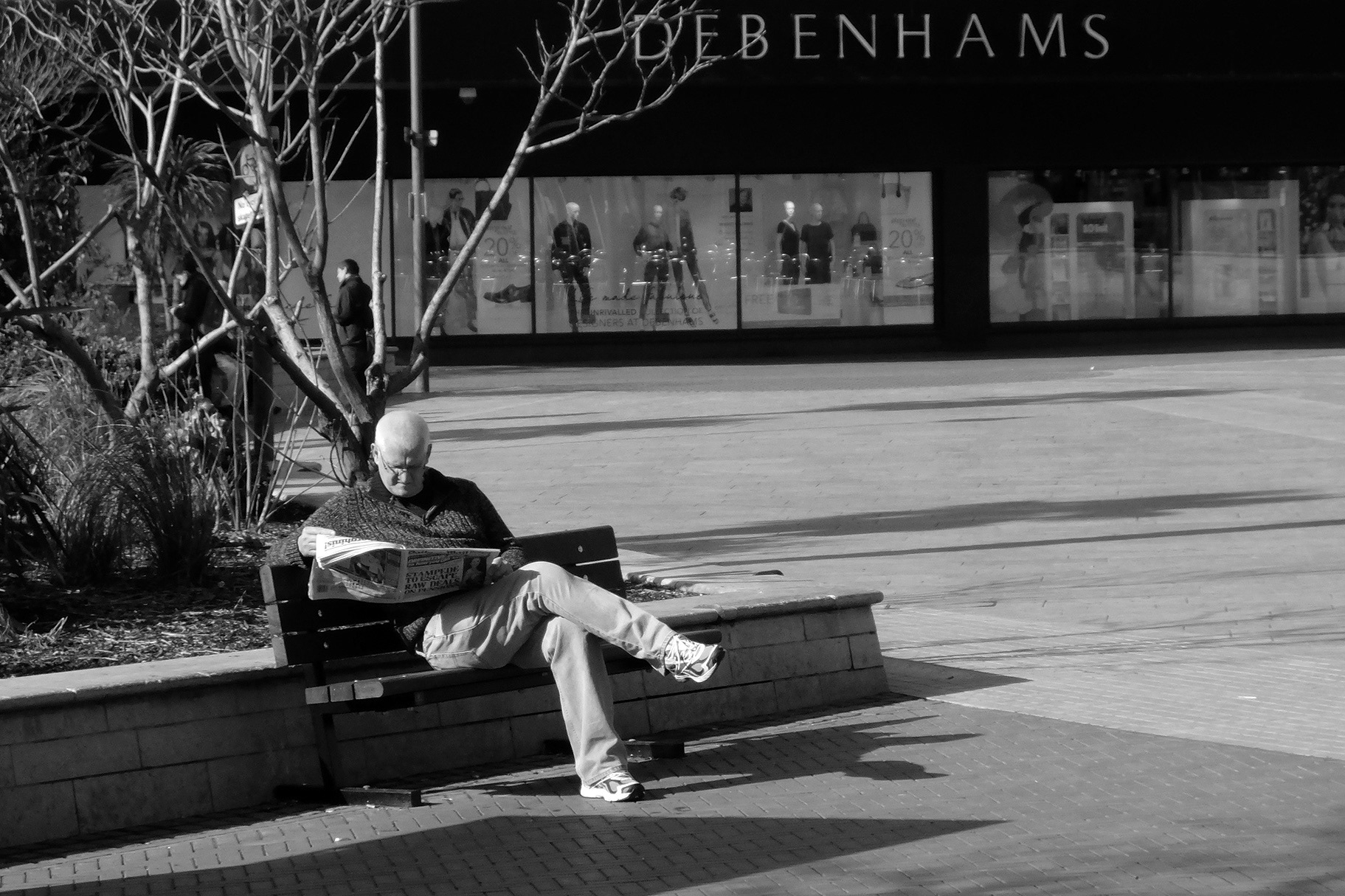 Early morning in Bournemouth Square