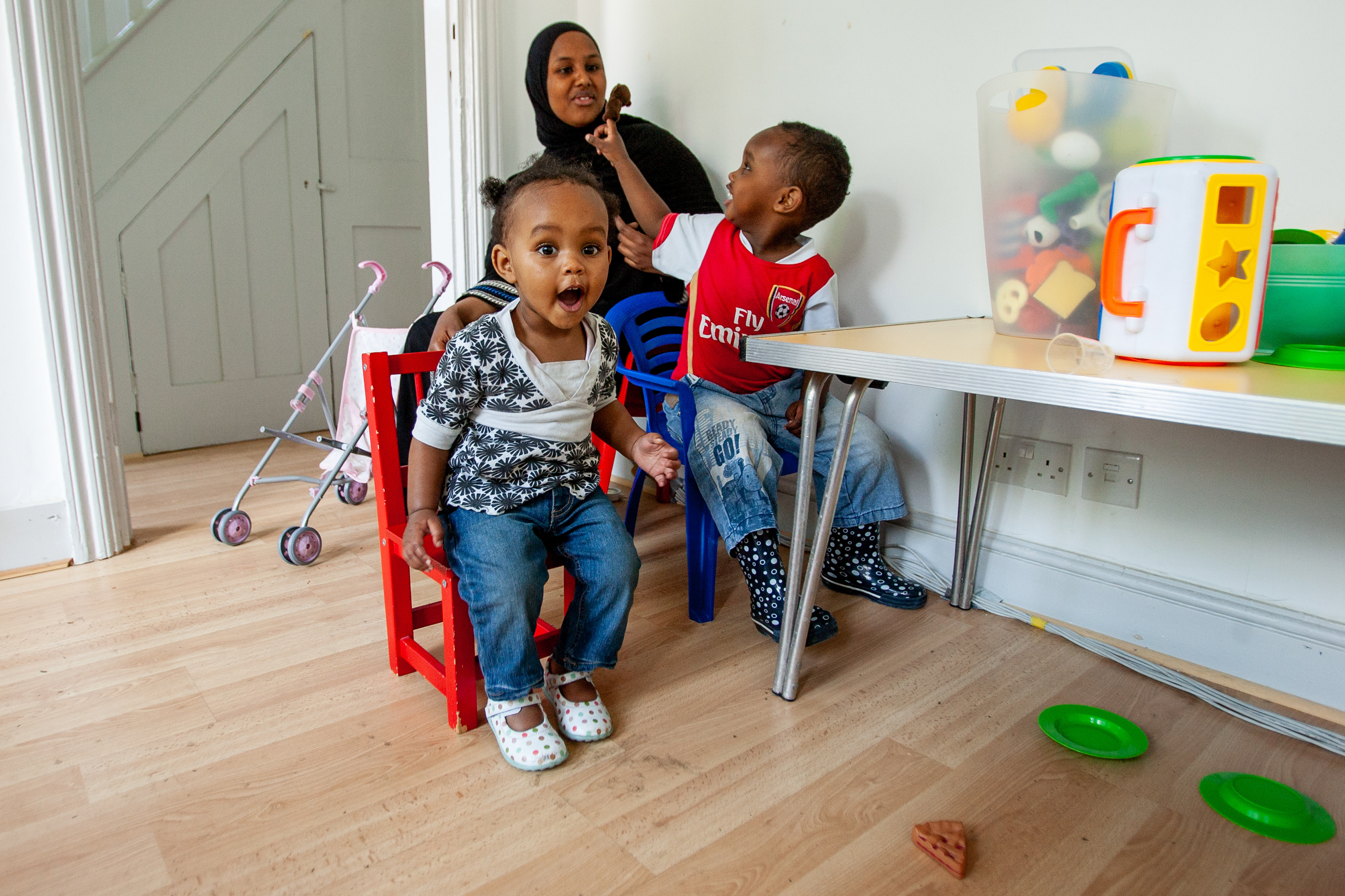 Drop-in and day centre for immigrant families in North London
