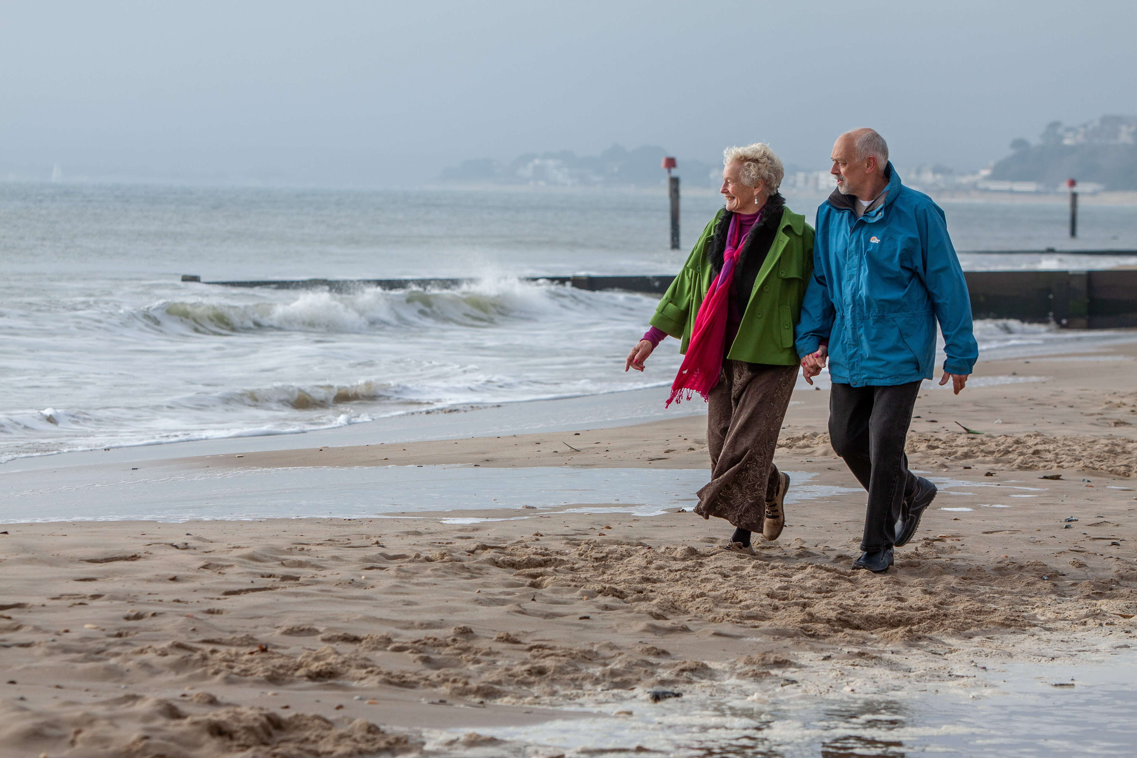 Marion and Alan Eaton, met through dating later in life