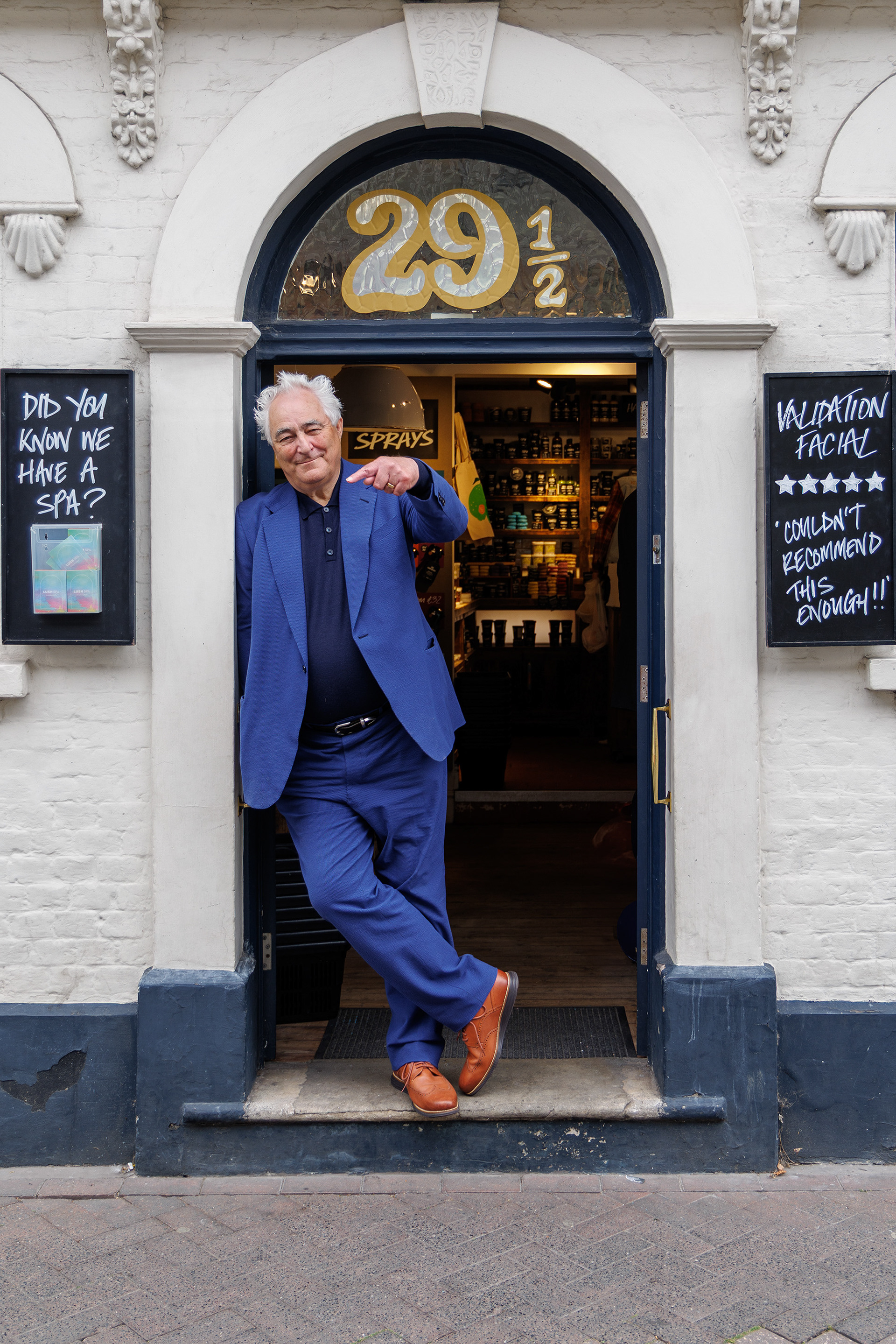 Mark Constantine, Co-Founder of Lush the cosmetics and toiletries company