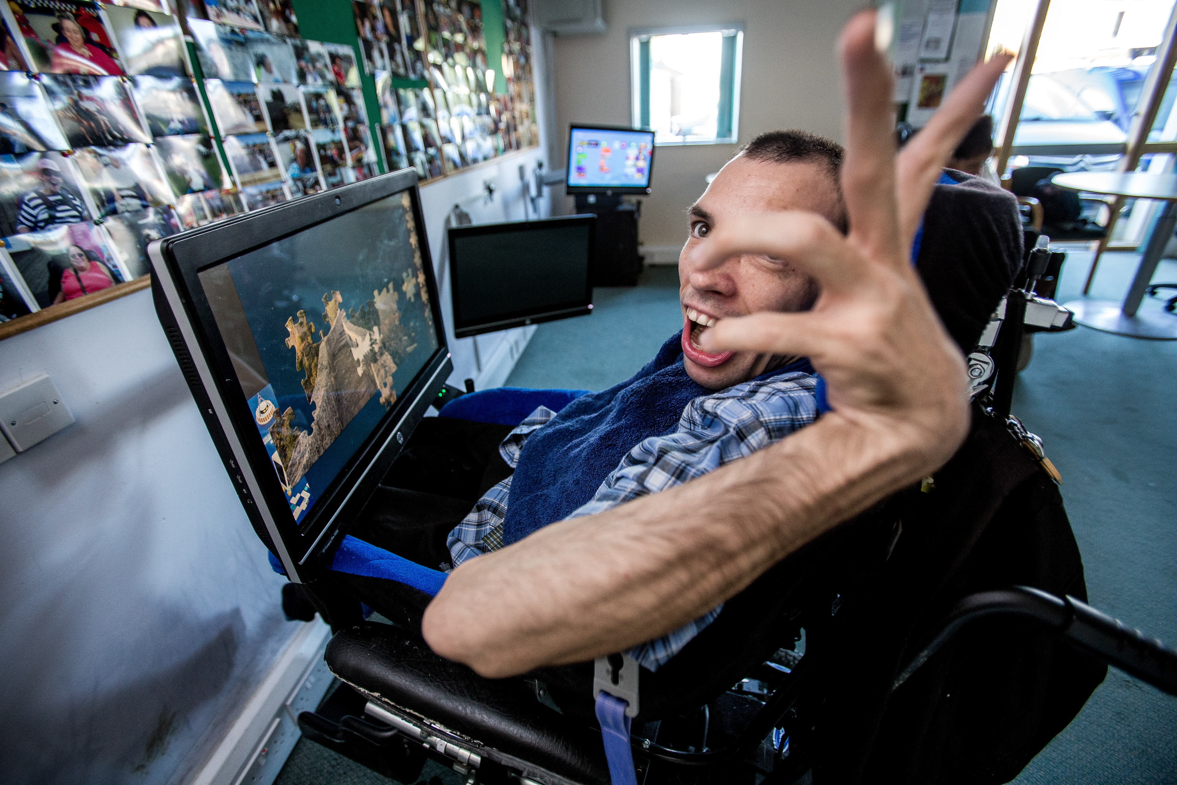 Resident at an assisted living home in Hertfordshire