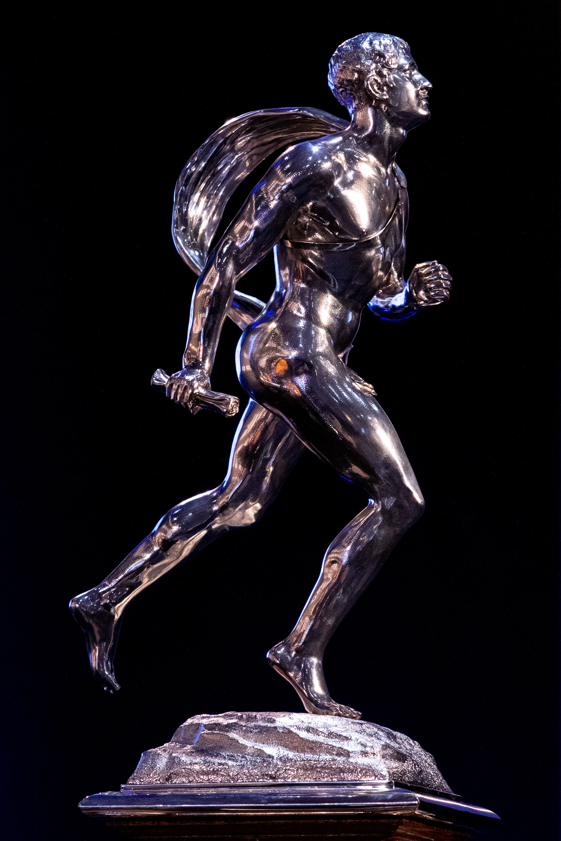 The London Marathon winners trophy