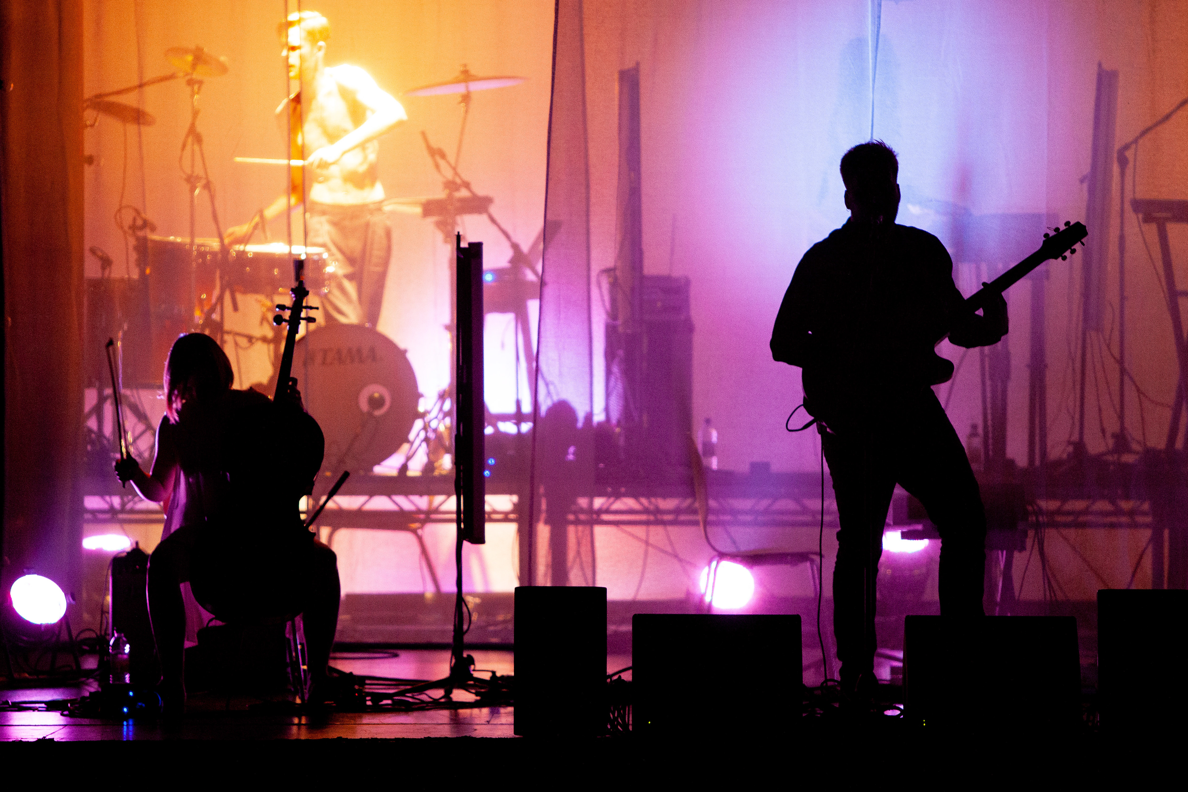 The Irrepressibles perform at the Arts By The Sea Festival, Bournemouth