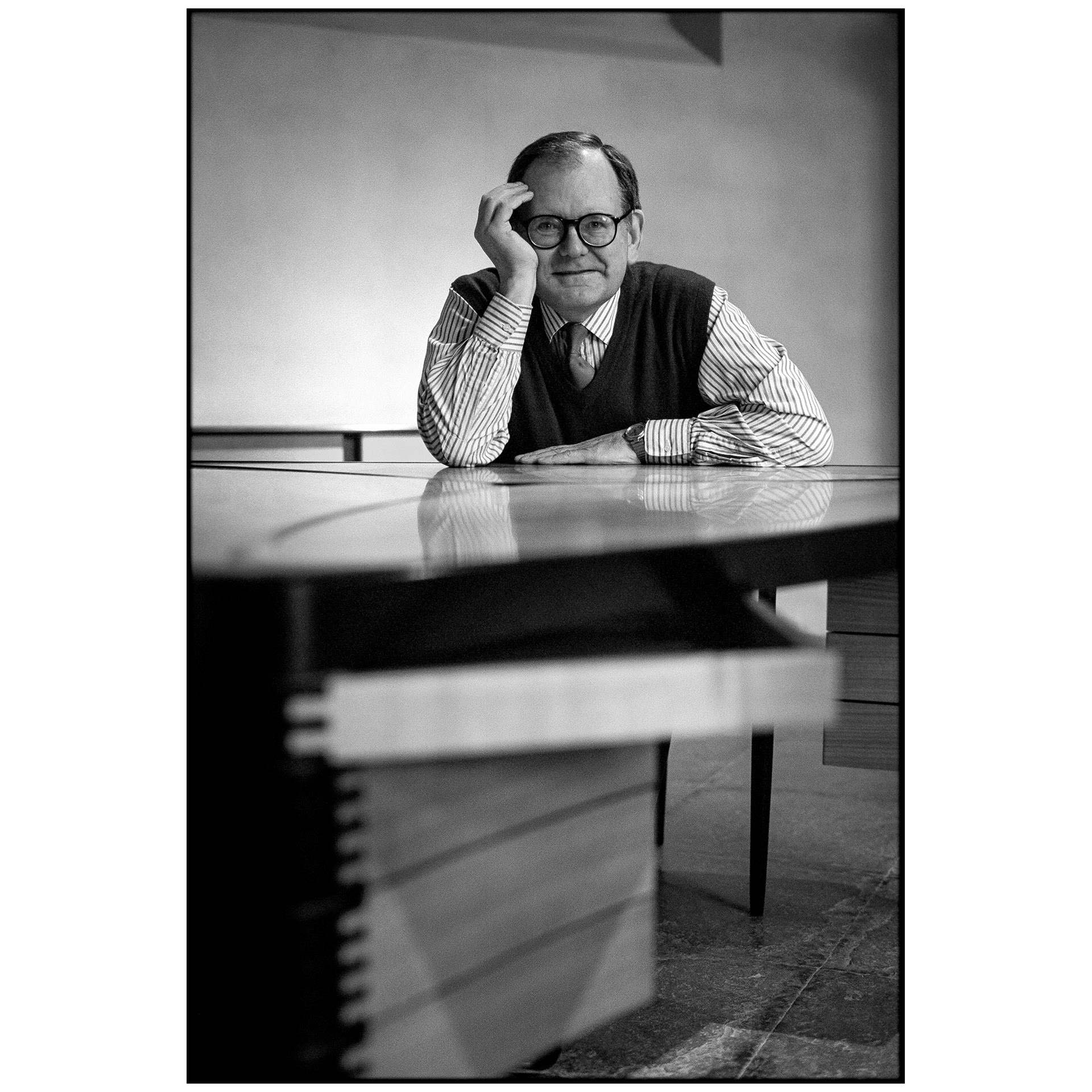 John Makepeace, furniture designer and maker, Dorset. 1994