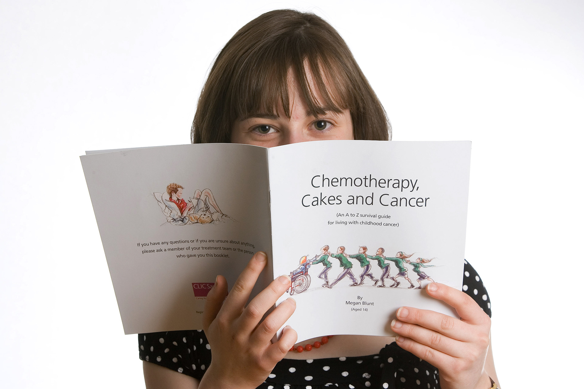 Teenage cancer survivor and her book