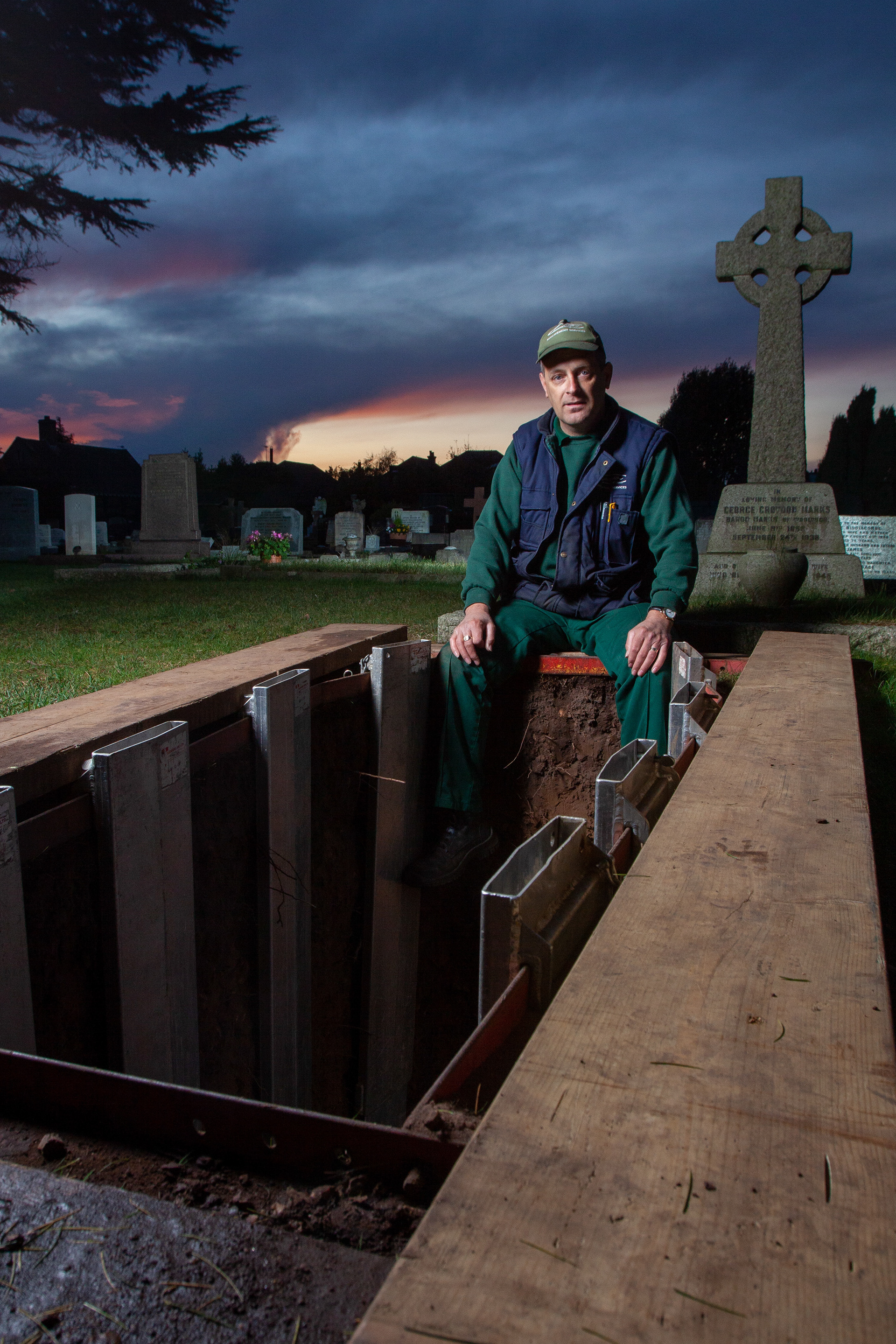 Dave Miller, Cemetery Manager