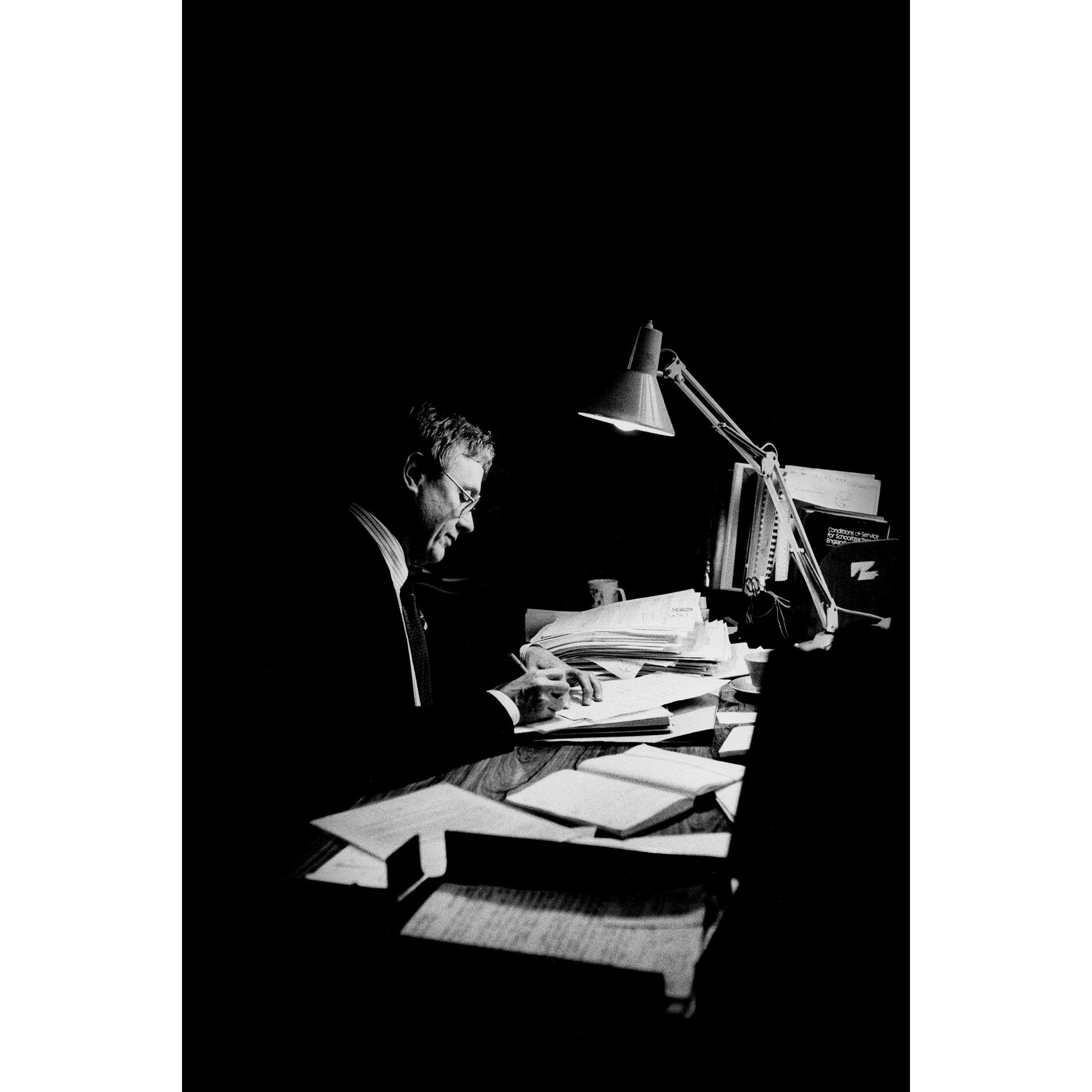 David Mallen, education officer, London. 1989