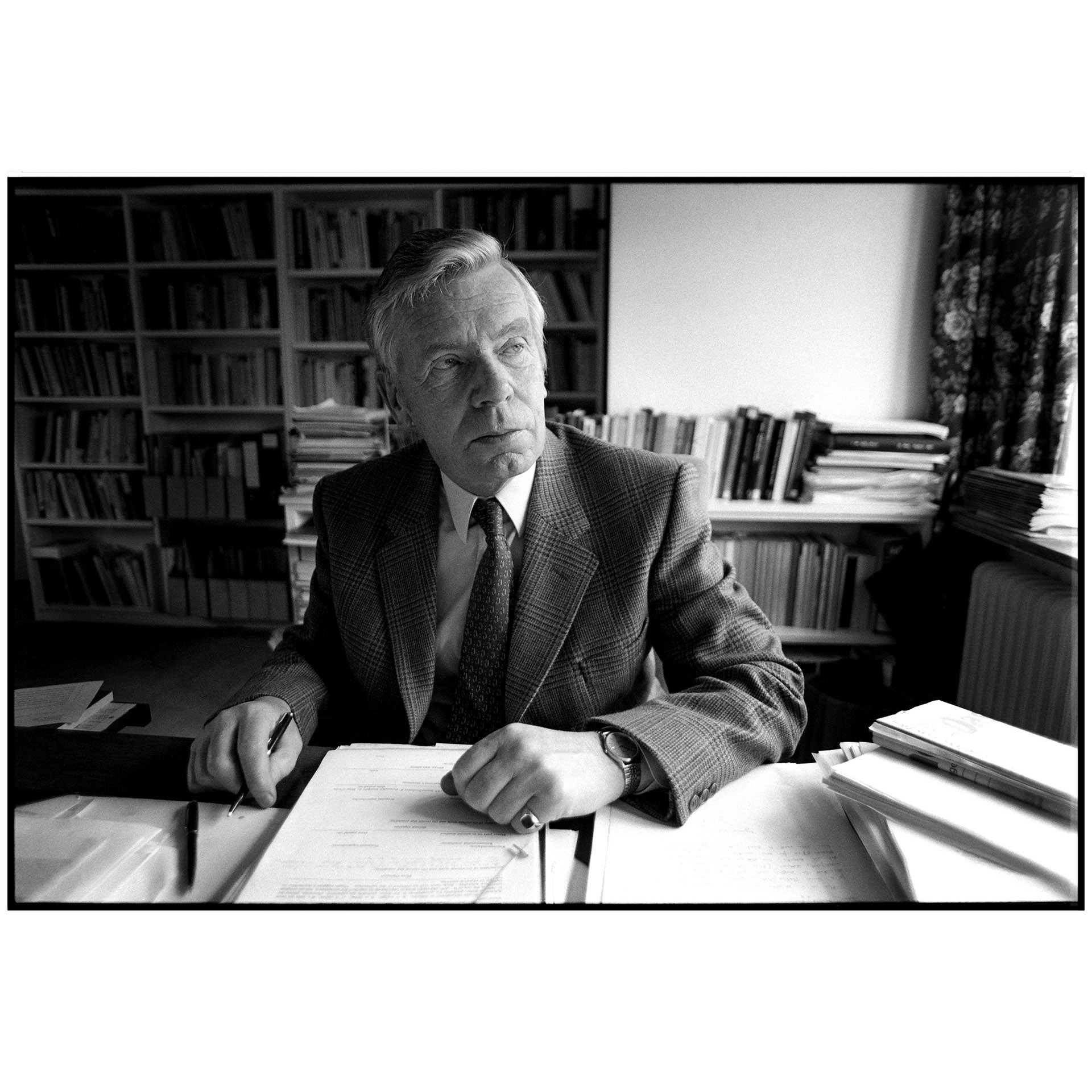 Neville Johnson, academic and author, Oxford. 1992