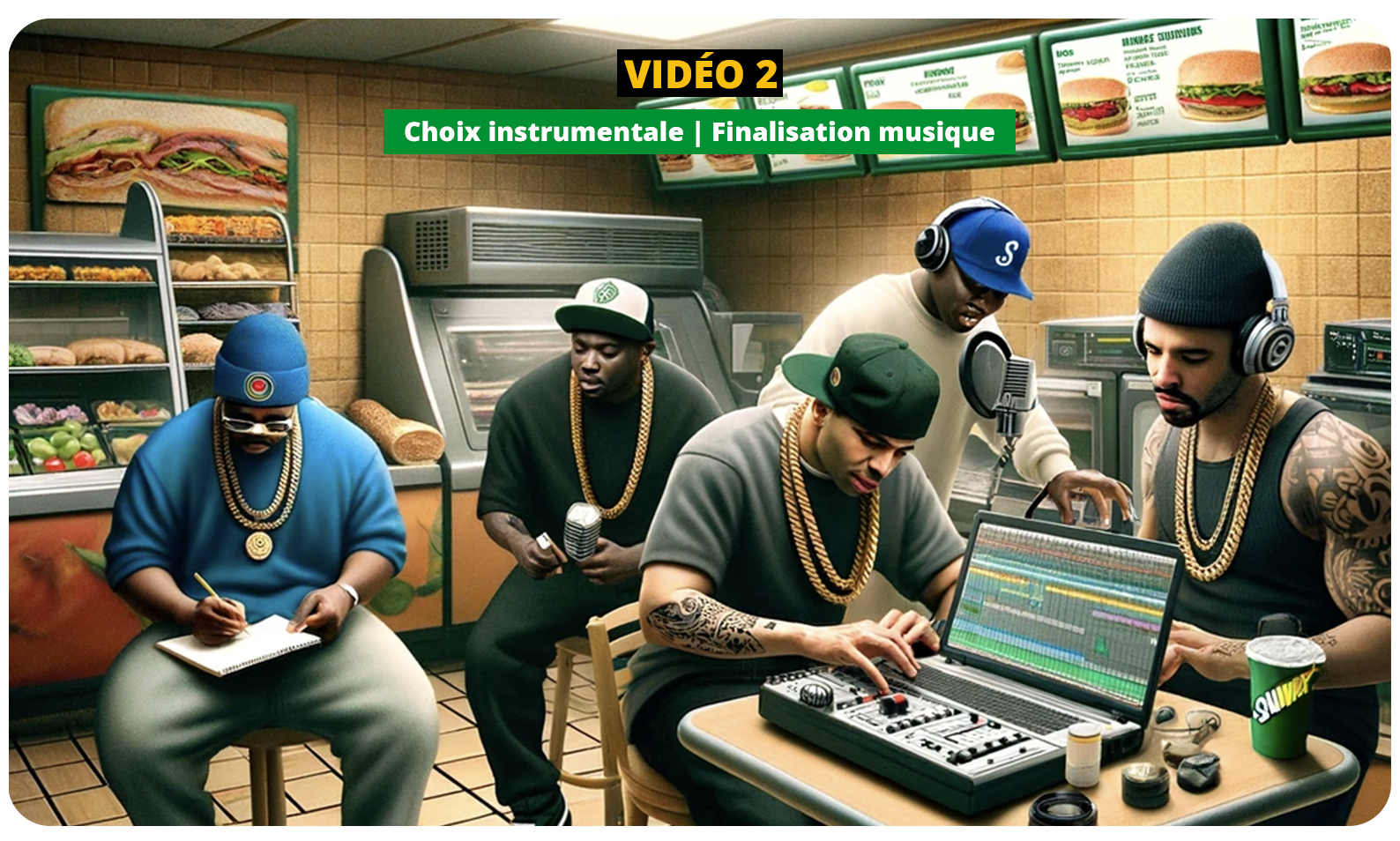 Vidéo 2 - Choix instrumentale | Finalisation de la musique