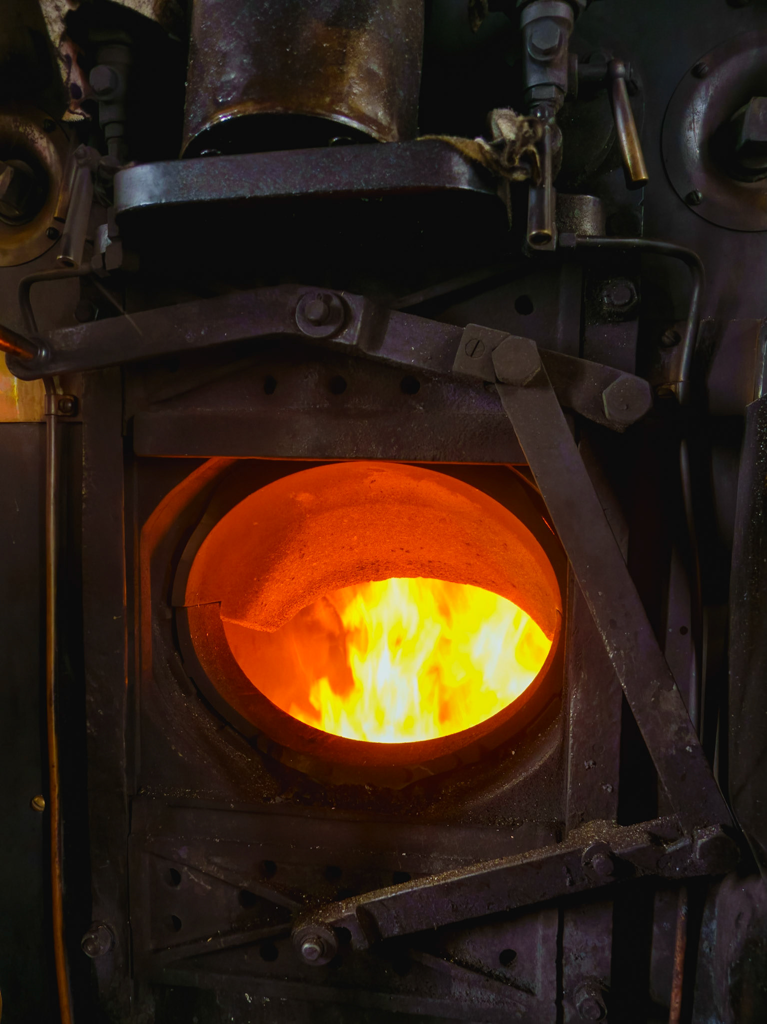 Mary Valley Rattler; locomotives shed, maintenance and restorations workshop.