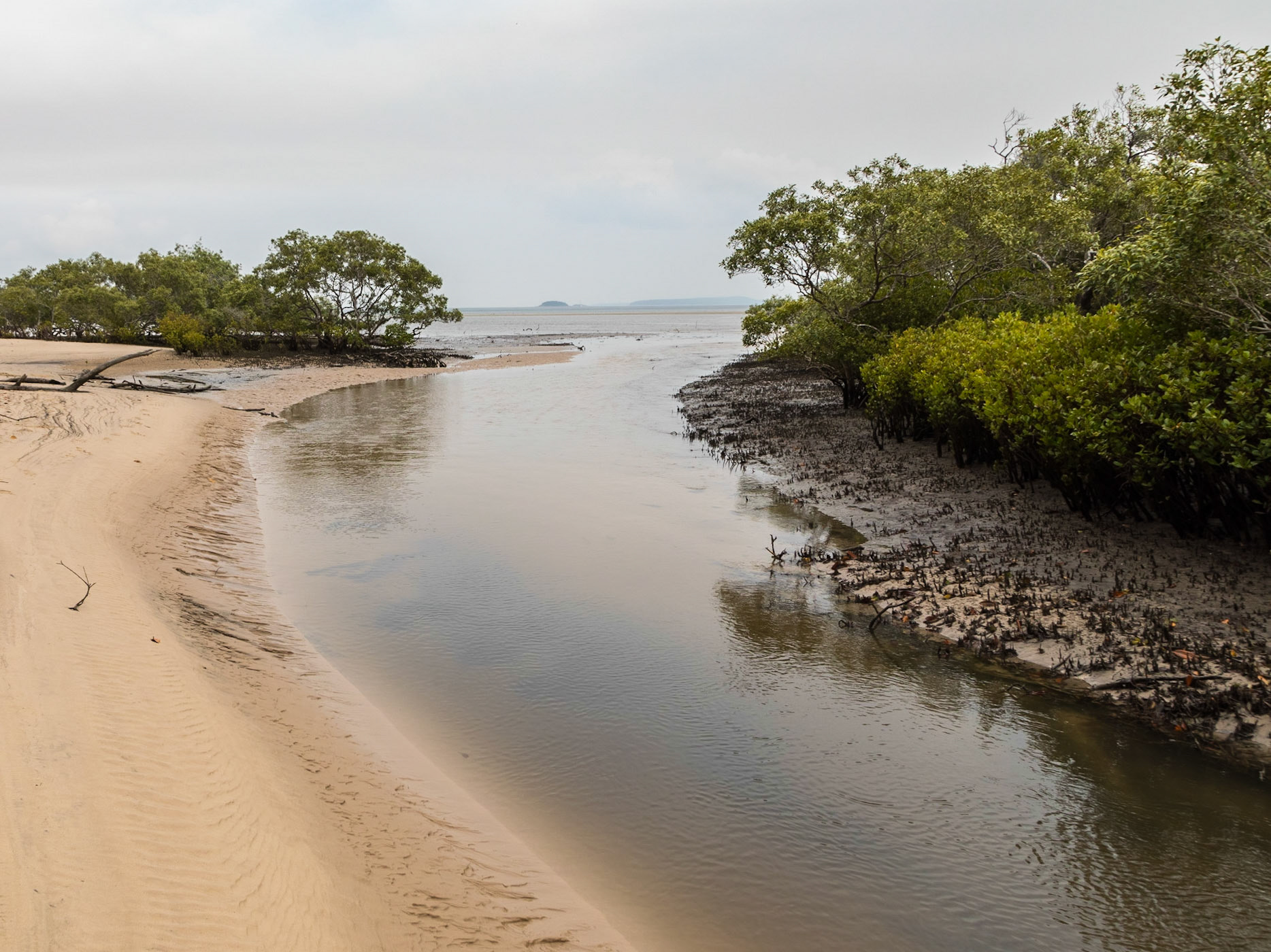 Dundonga Creek outlet