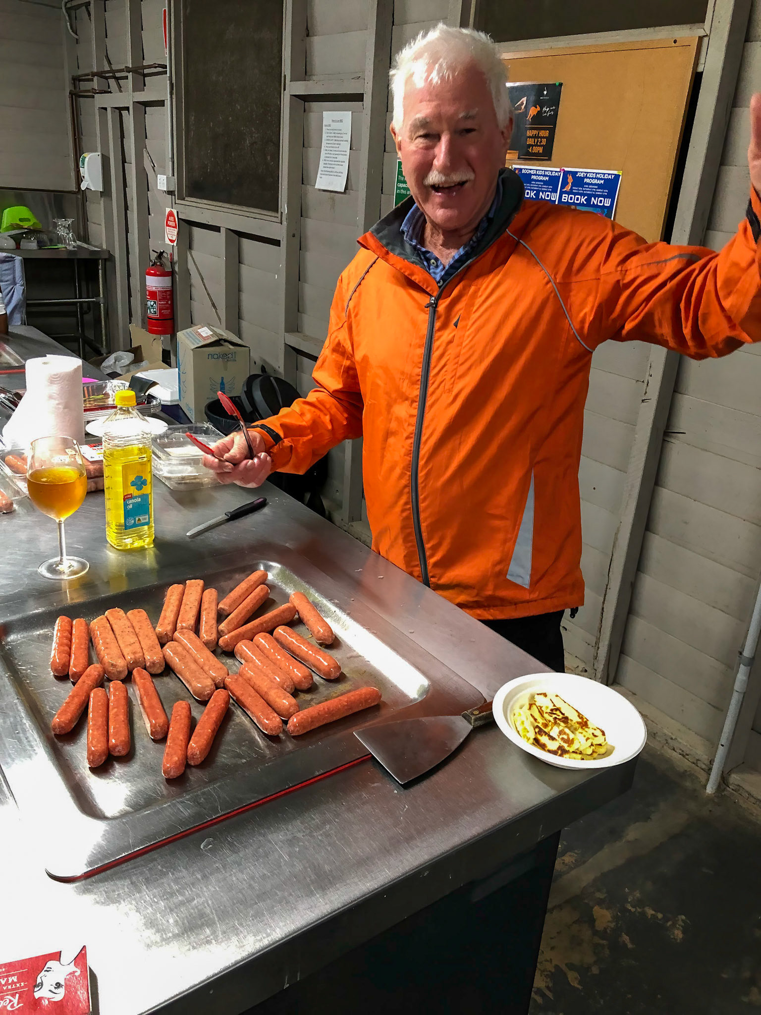 John Thomas at the bbq