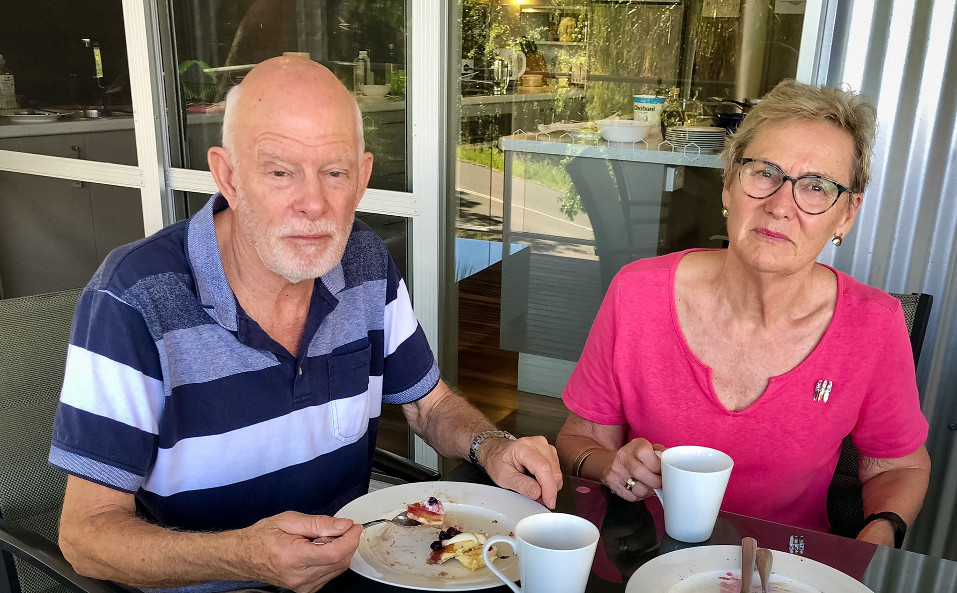 Pancakes to finish off the Big Breakfast