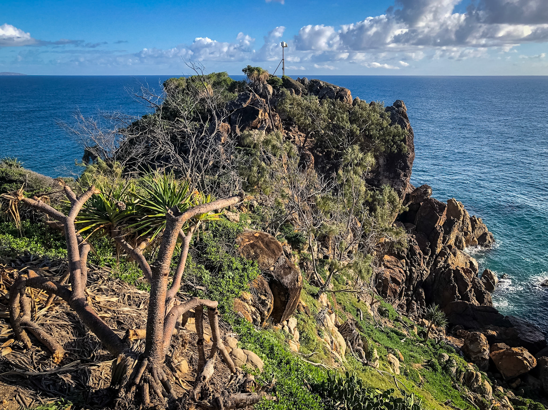 From the Lookout, at the southern end of Bustard Bay