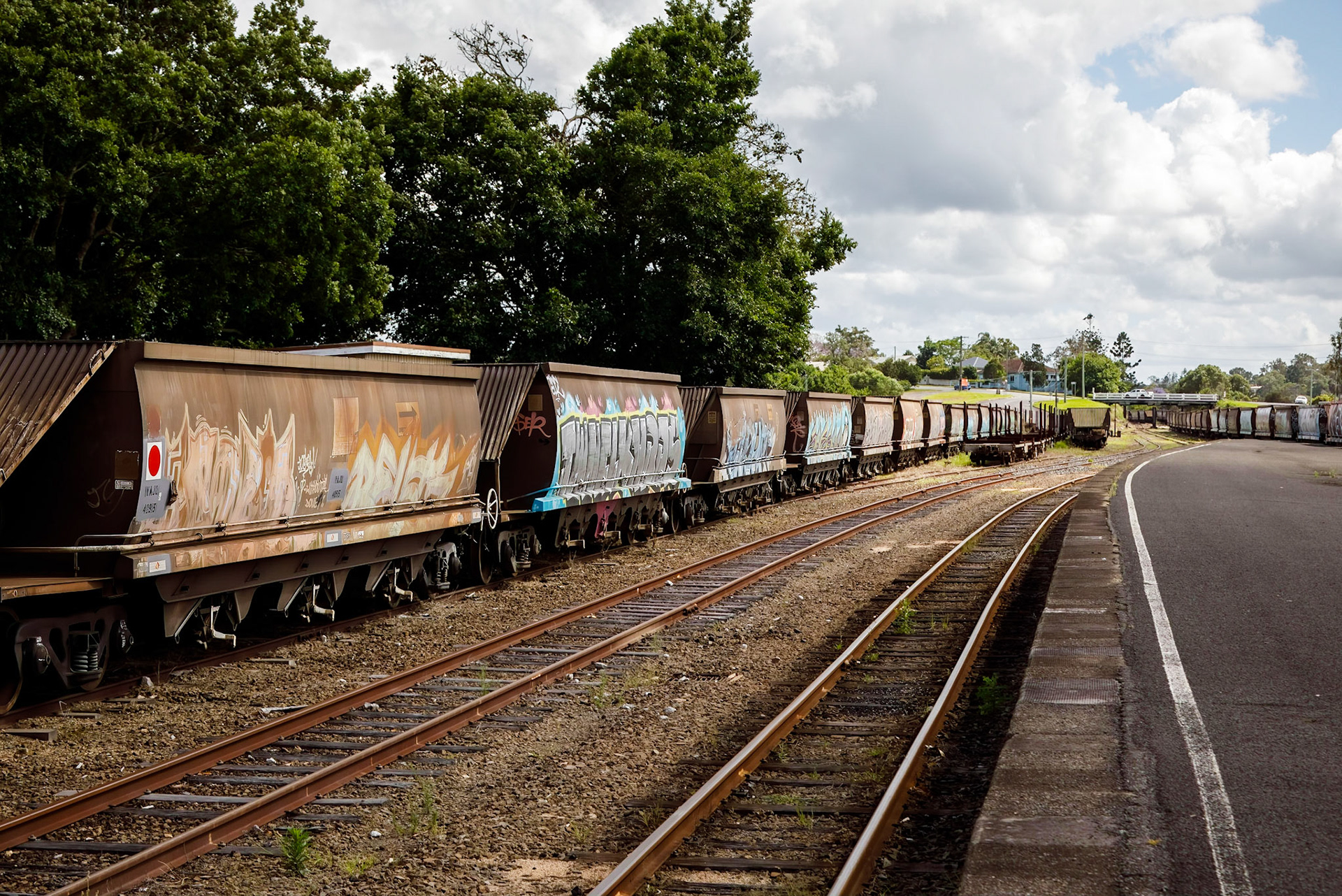 Mary Valley Rattler; mining company wagons leased storage reserve