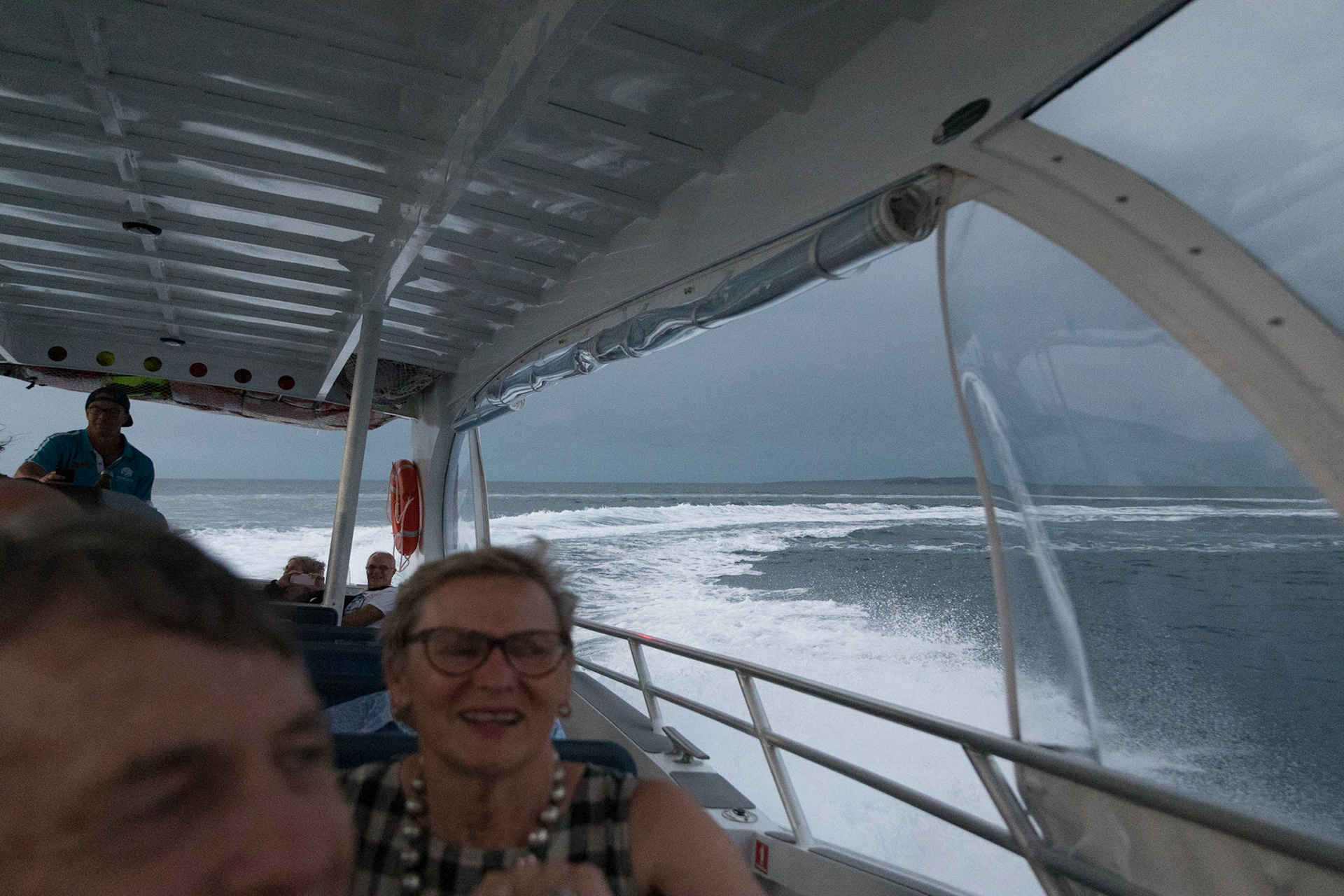 'Sea Explorer'; from sedate cruising to giddy fast spins