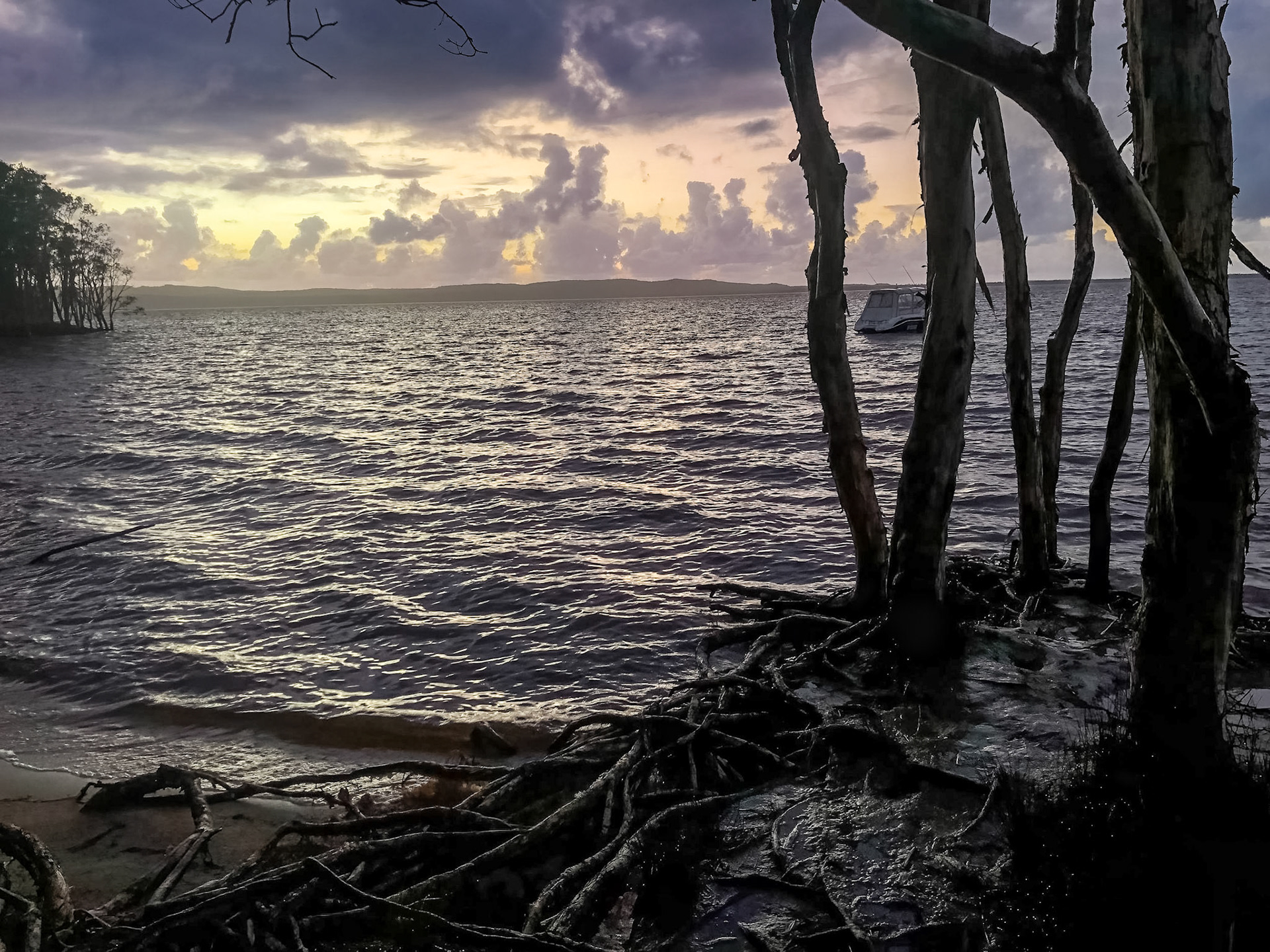 From the front of my camp site, at sunrise.