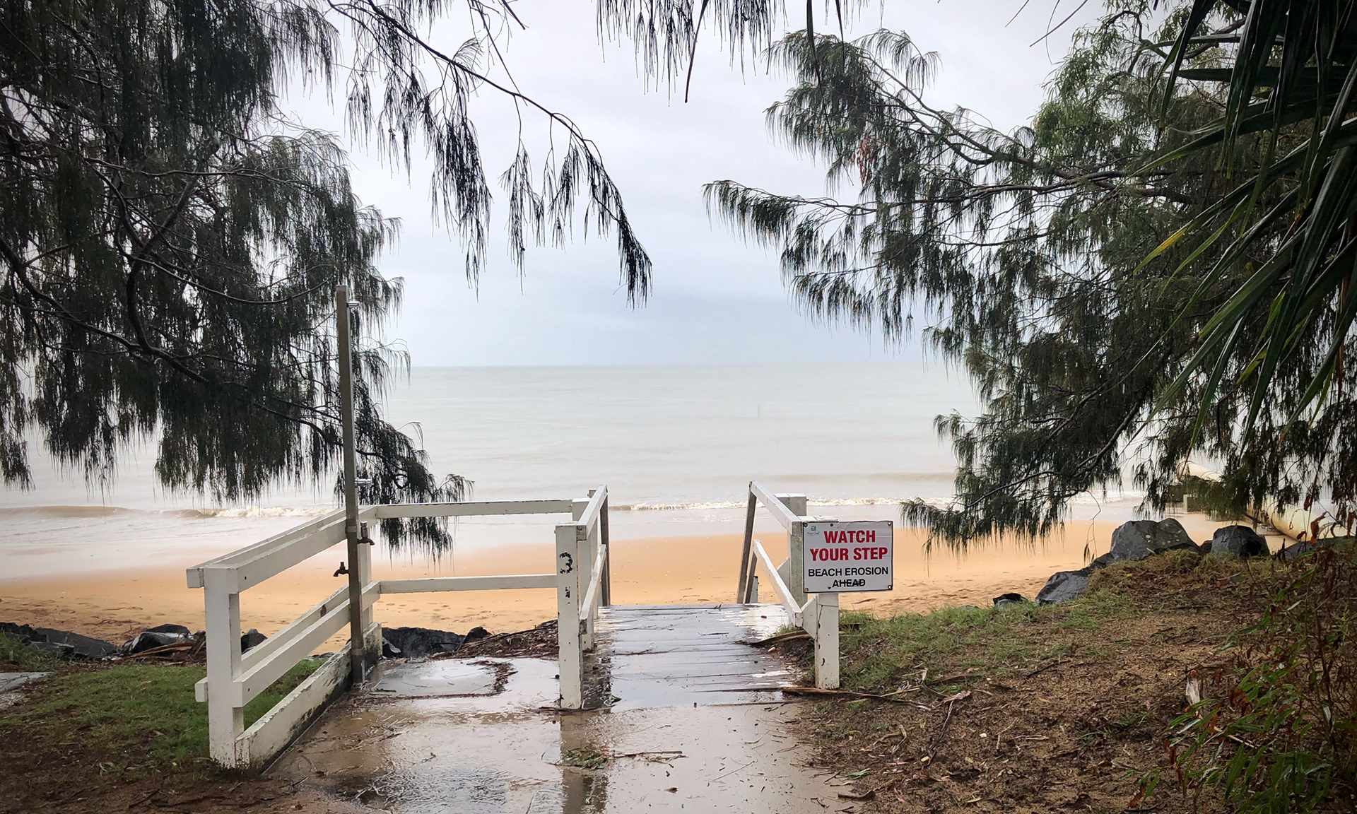 Shelly Beach access steps, Torquay