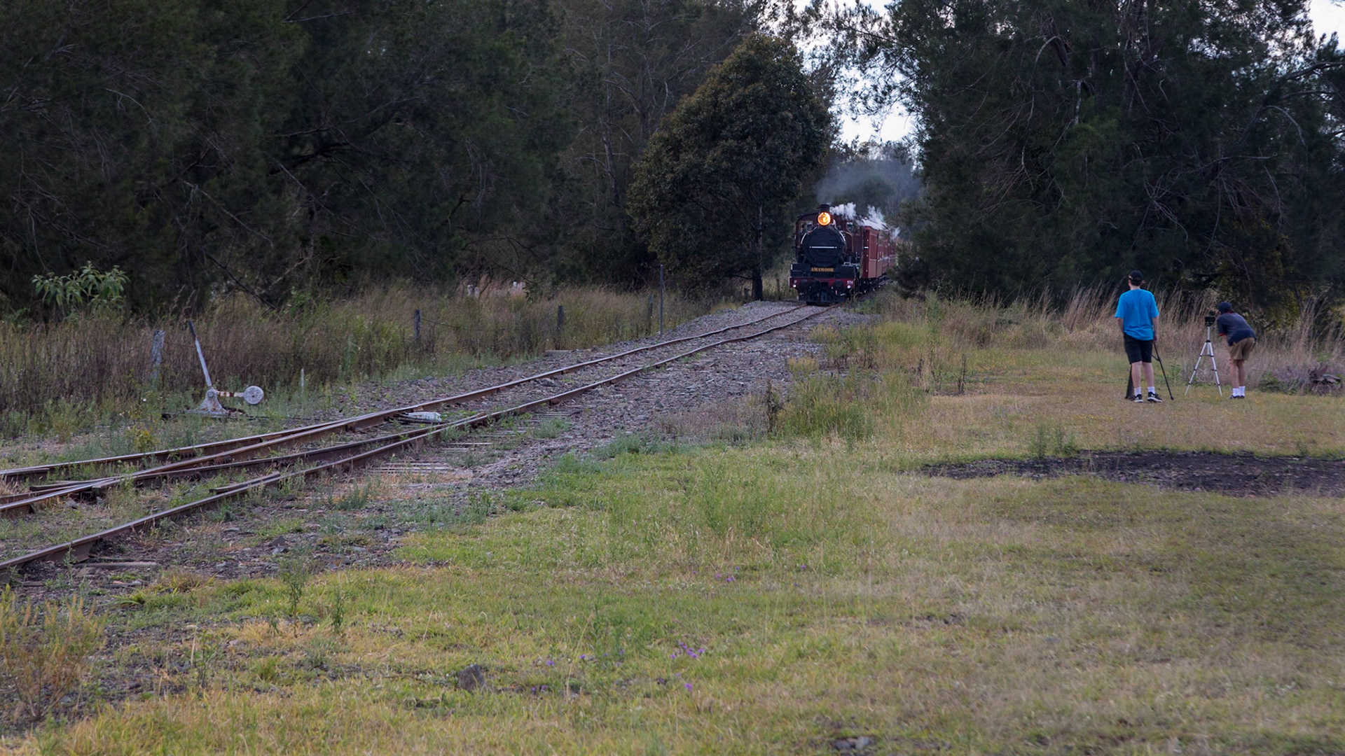 Number 974 approaching Amamoor