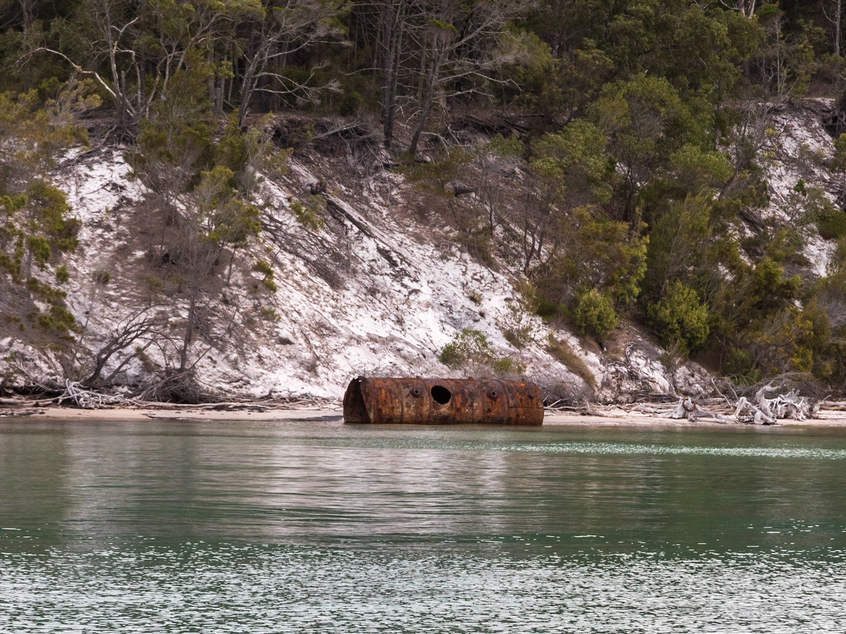 Steam Engine Boiler; relic of timber industry
