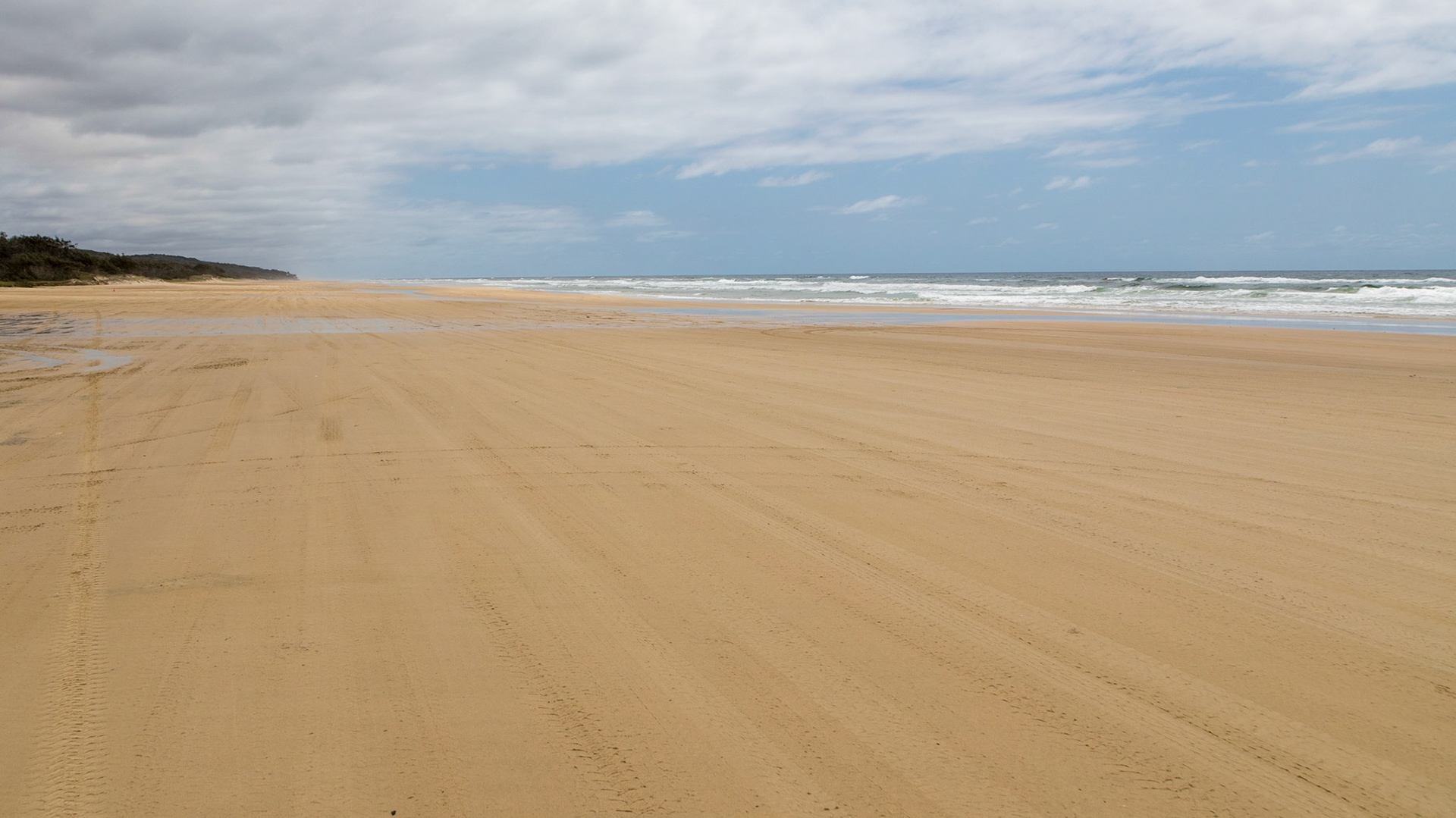 Seventy-Five Mile Beach - the island's highway.