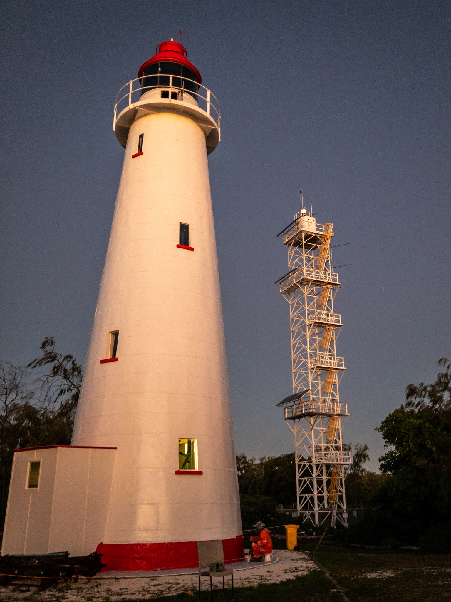 Old and New Lighthouses
