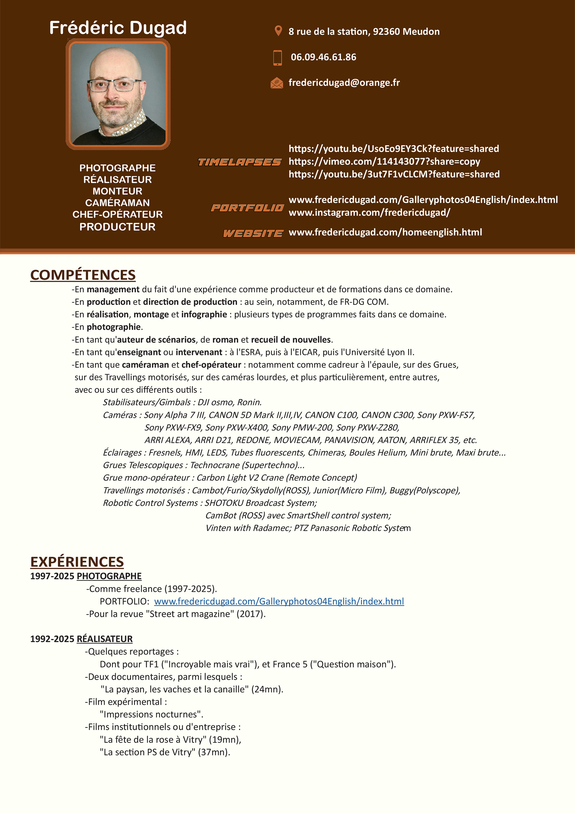 CV-Français page 1sur4