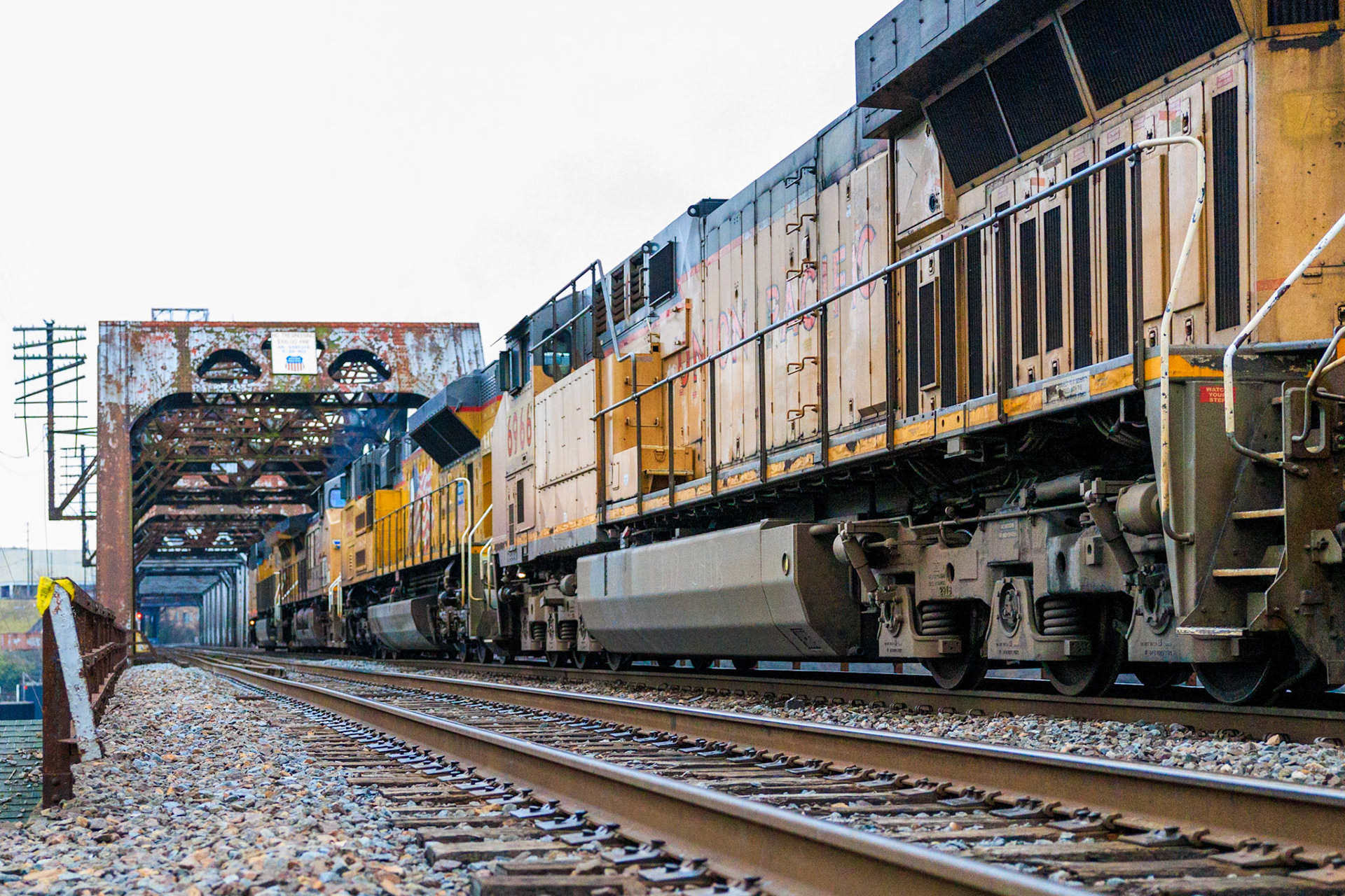 U.P. Bridge in North Little Rock, AR. 