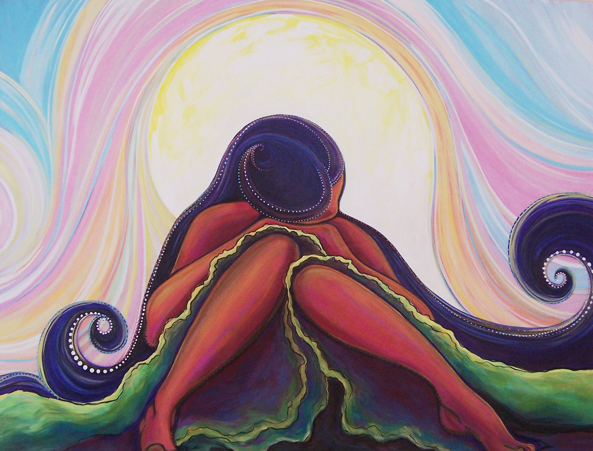 SOLD Sitting, waiting, wishing