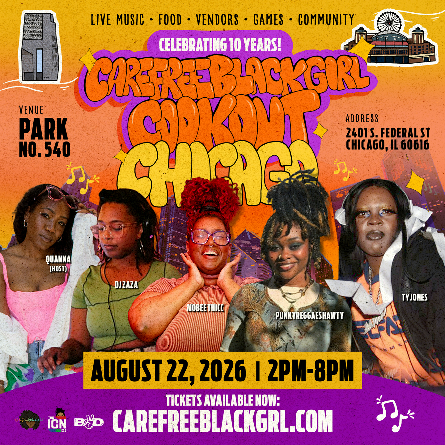 Chicago Artist Collage