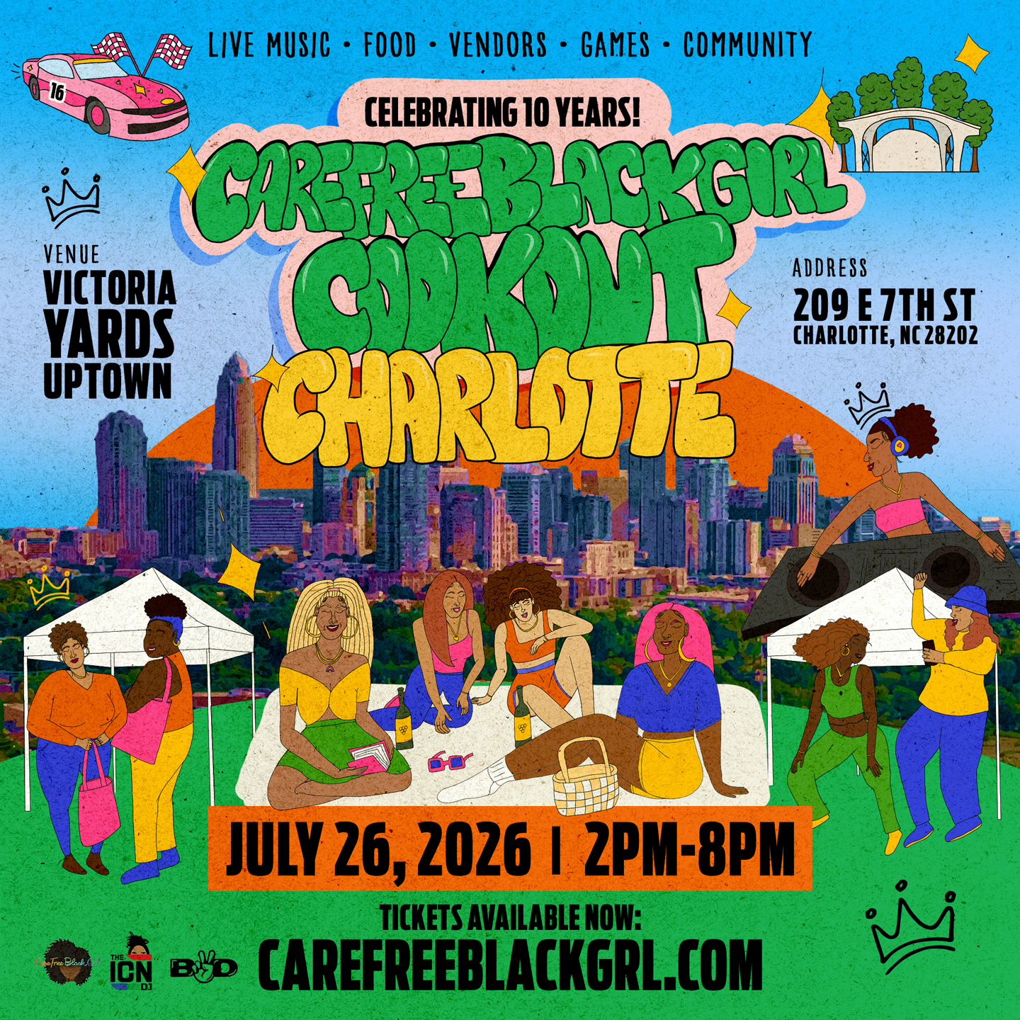 Charlotte Event Flyer