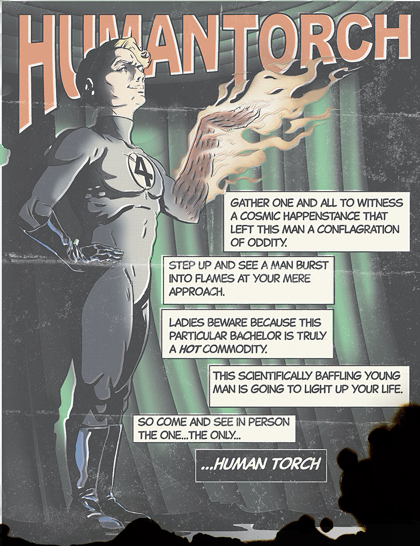 Johnny Storm-Ink/Digital