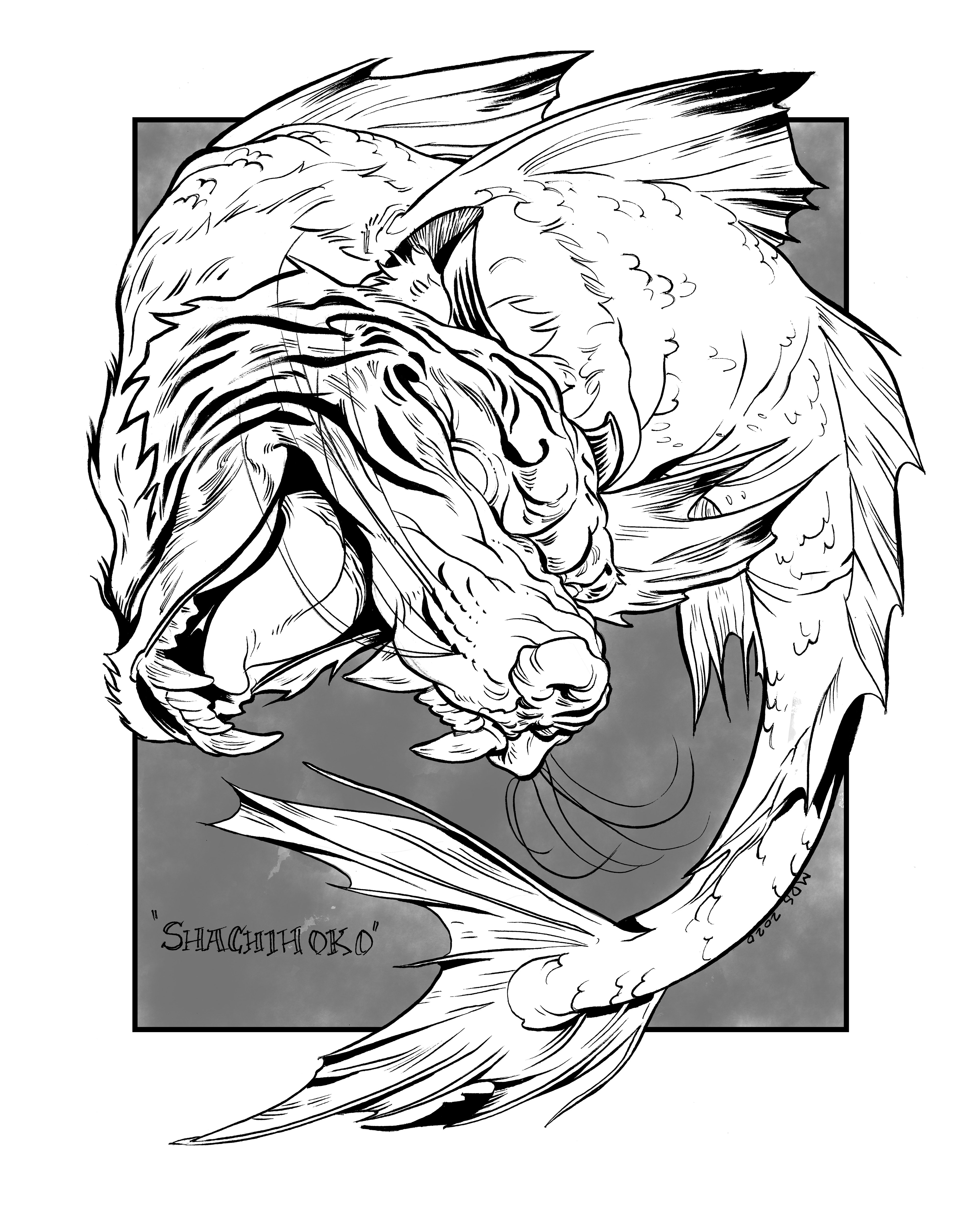 Shachihoko-Ink/Wash