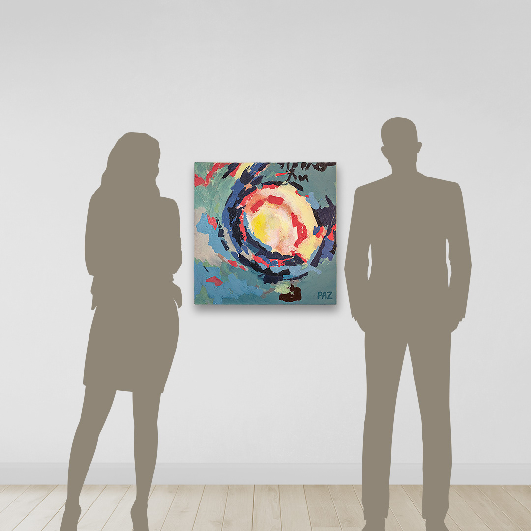 Art: Acrylique sur toile / Acrylic on canvas, 24" x 24" x 1.5"