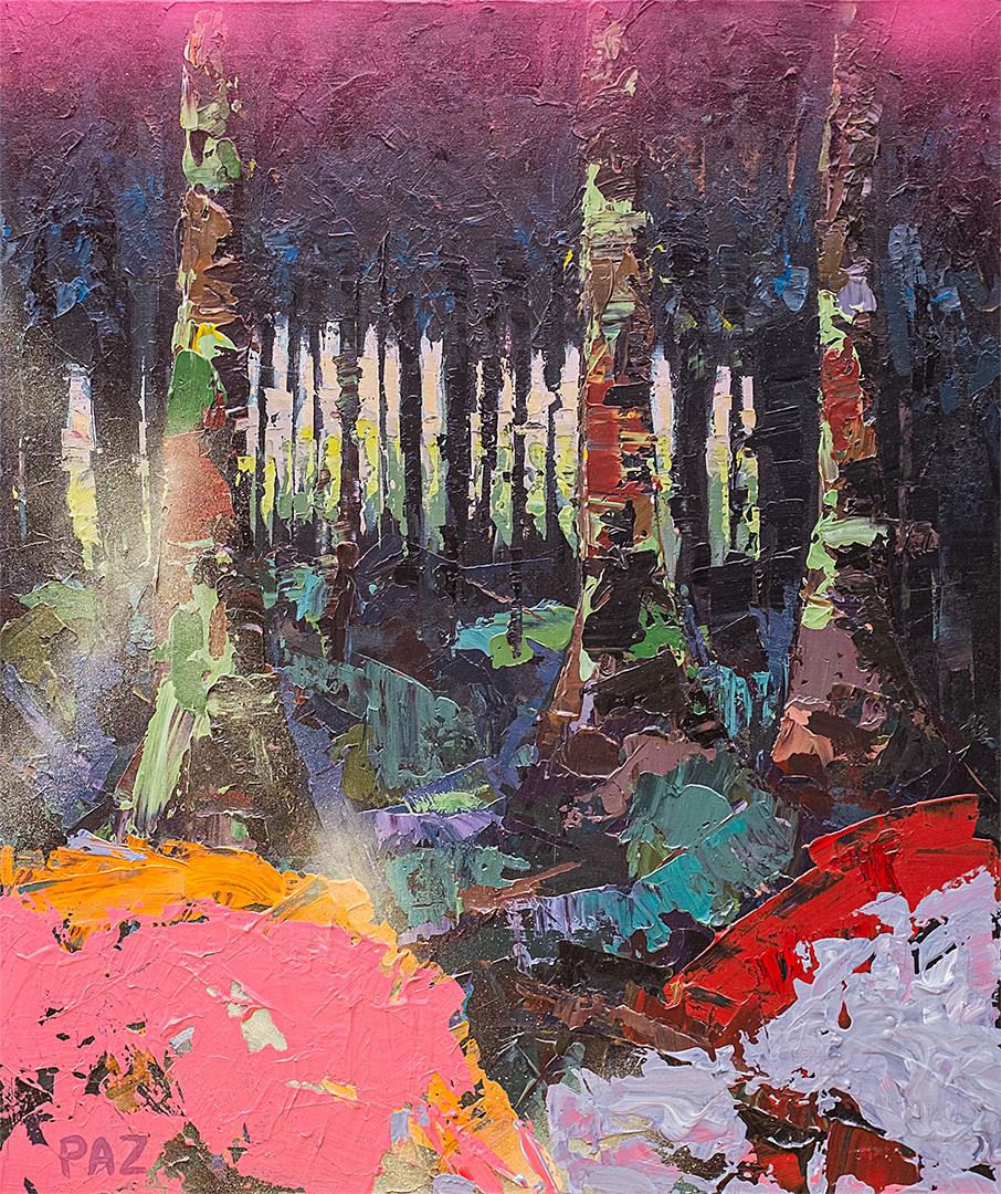 Art: Acrylique sur toile / Acrylic on canvas, 20" x 24" x 1.5"