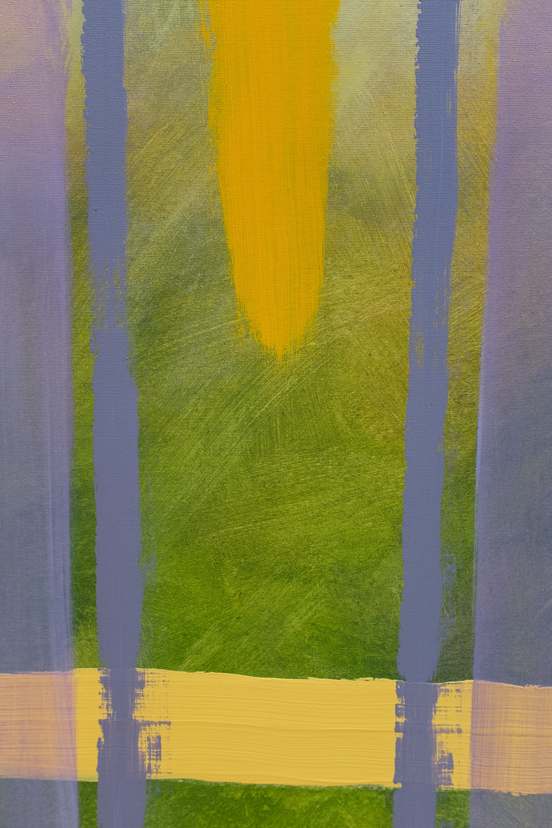 Art: Acrylique sur toile / Acrylic on canvas 48" x 72" x 1.5"