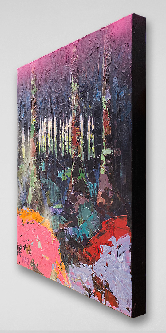 Art: Acrylique sur toile / Acrylic on canvas, 20" x 24" x 1.5"