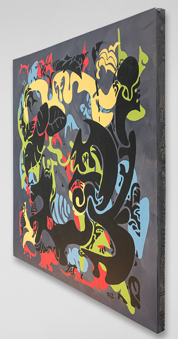 Art: Acrylique sur toile / Acrylic on canvas, 42" x 42" x 1.5"