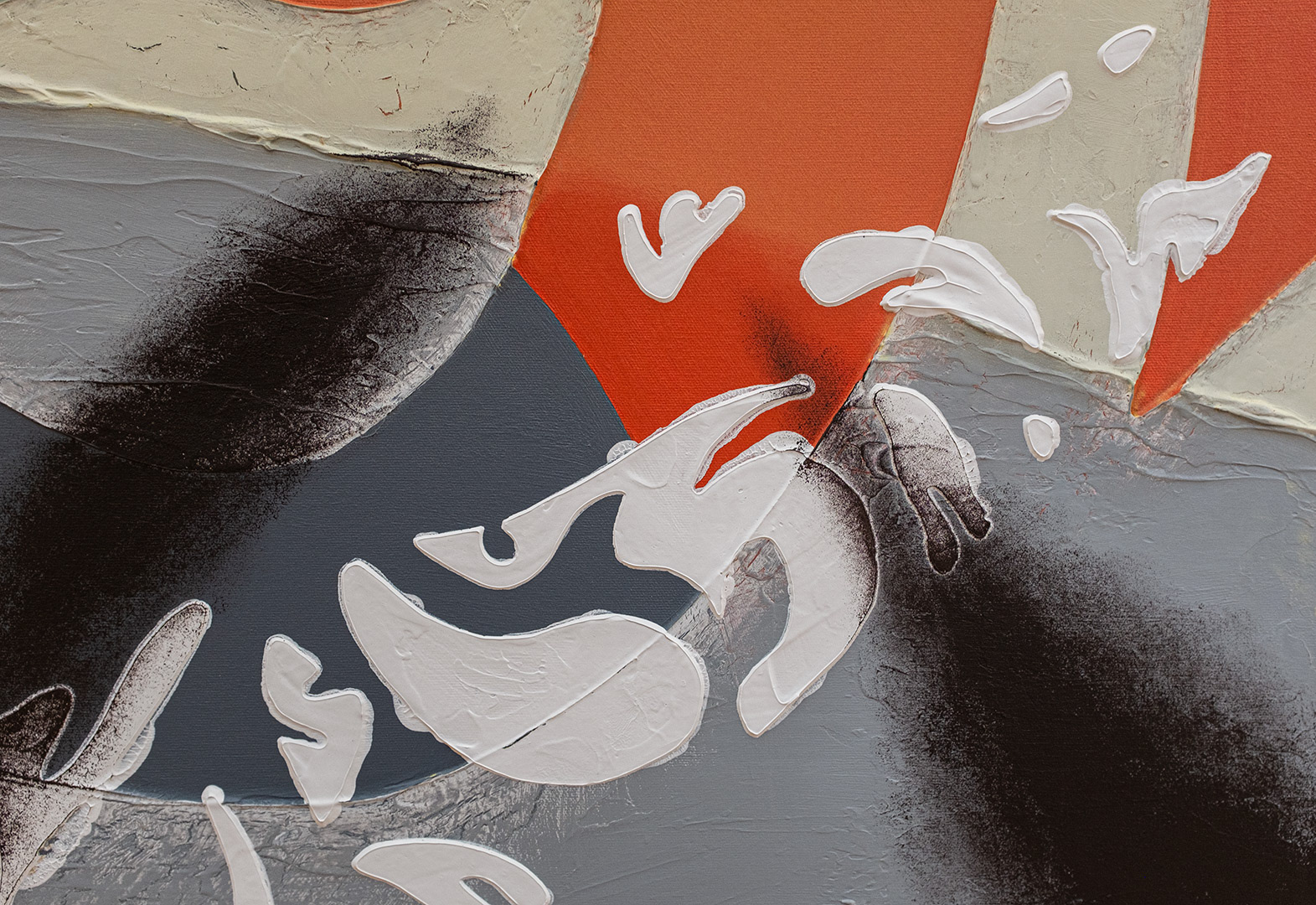 Acrylique sur toile / Acrylic on canvas, 48" x 48" x 1.5"