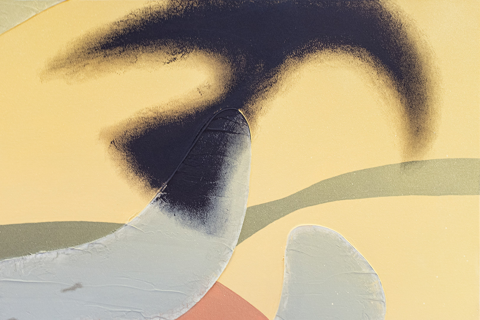 Acrylique sur toile / Acrylic on canvas, 48" x 48" x 1.5"