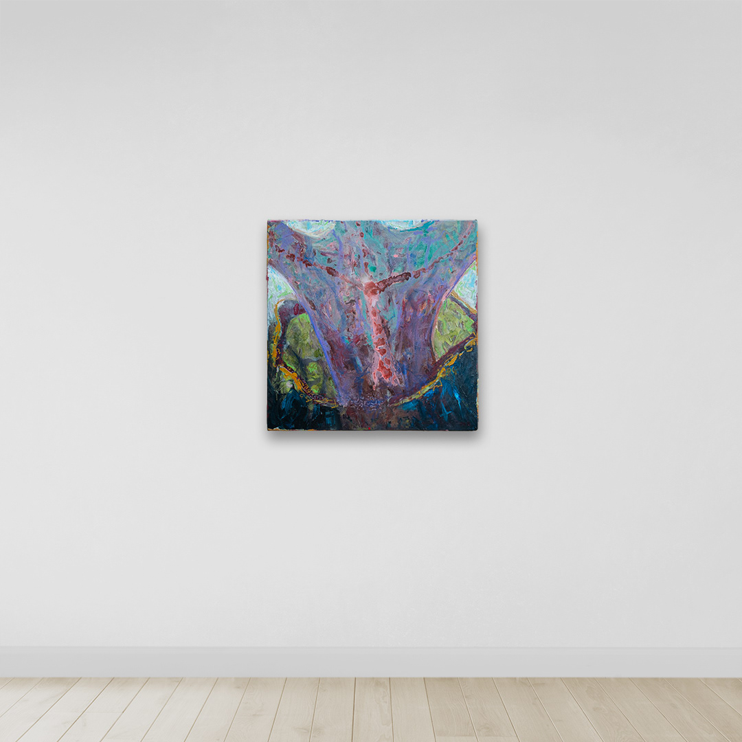 Acrylique sur toile / Acrylic on canvas, 24" x 24" x 1.5"