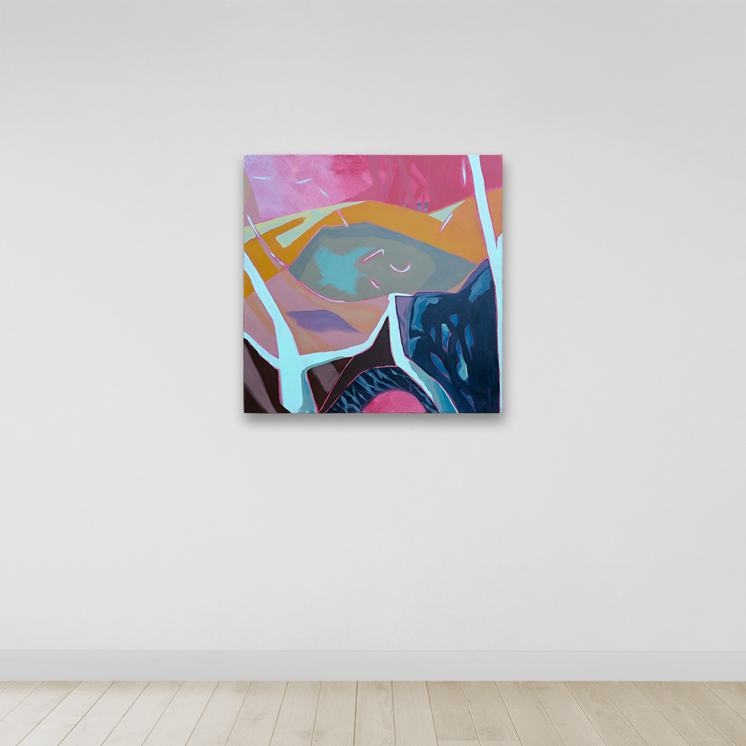 Acrylique sur toile / Acrylic on canvas, 30" x 30"