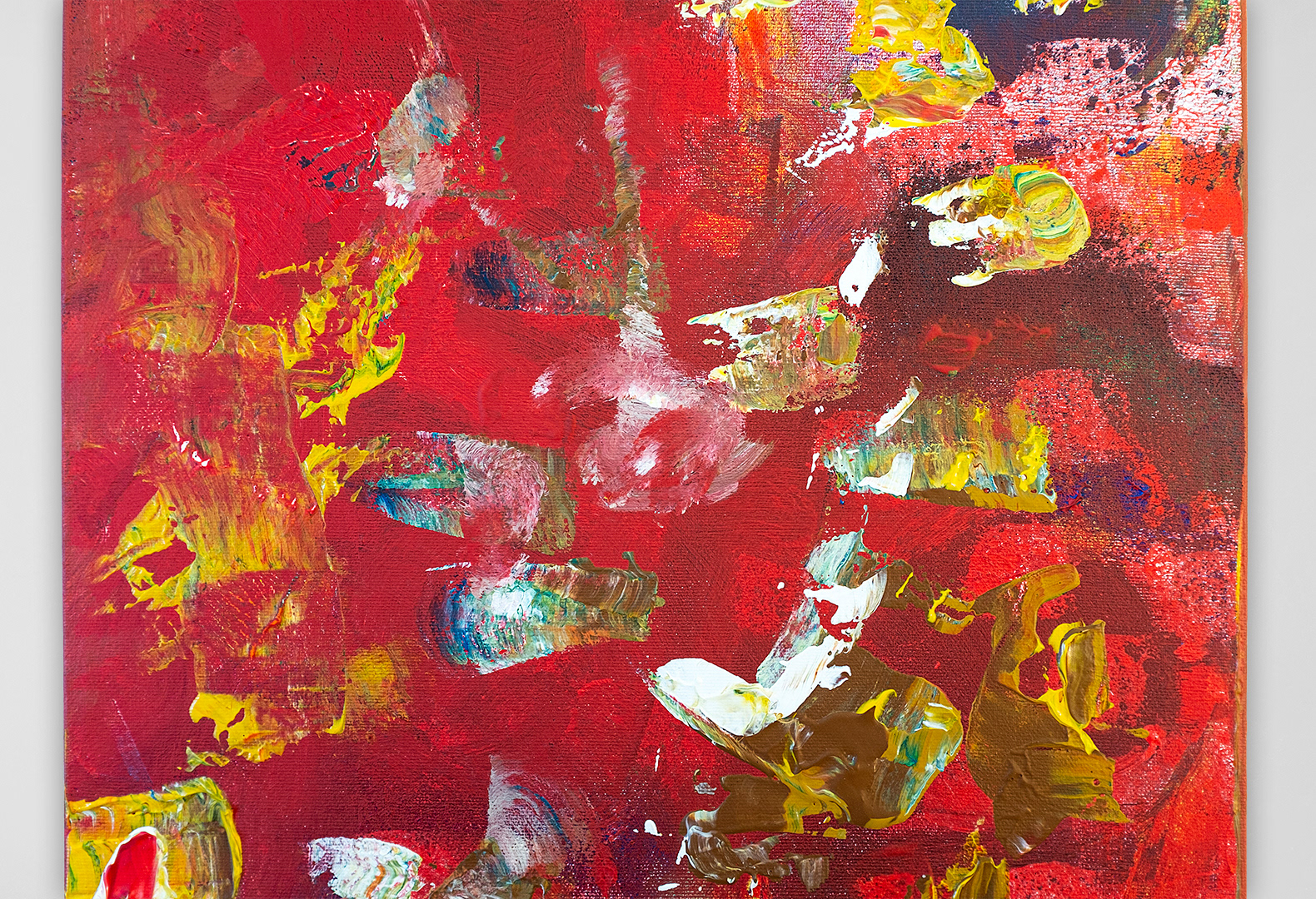 Art: Acrylique sur toile / Acrylic on canvas, 14" x 18" x 1.5"